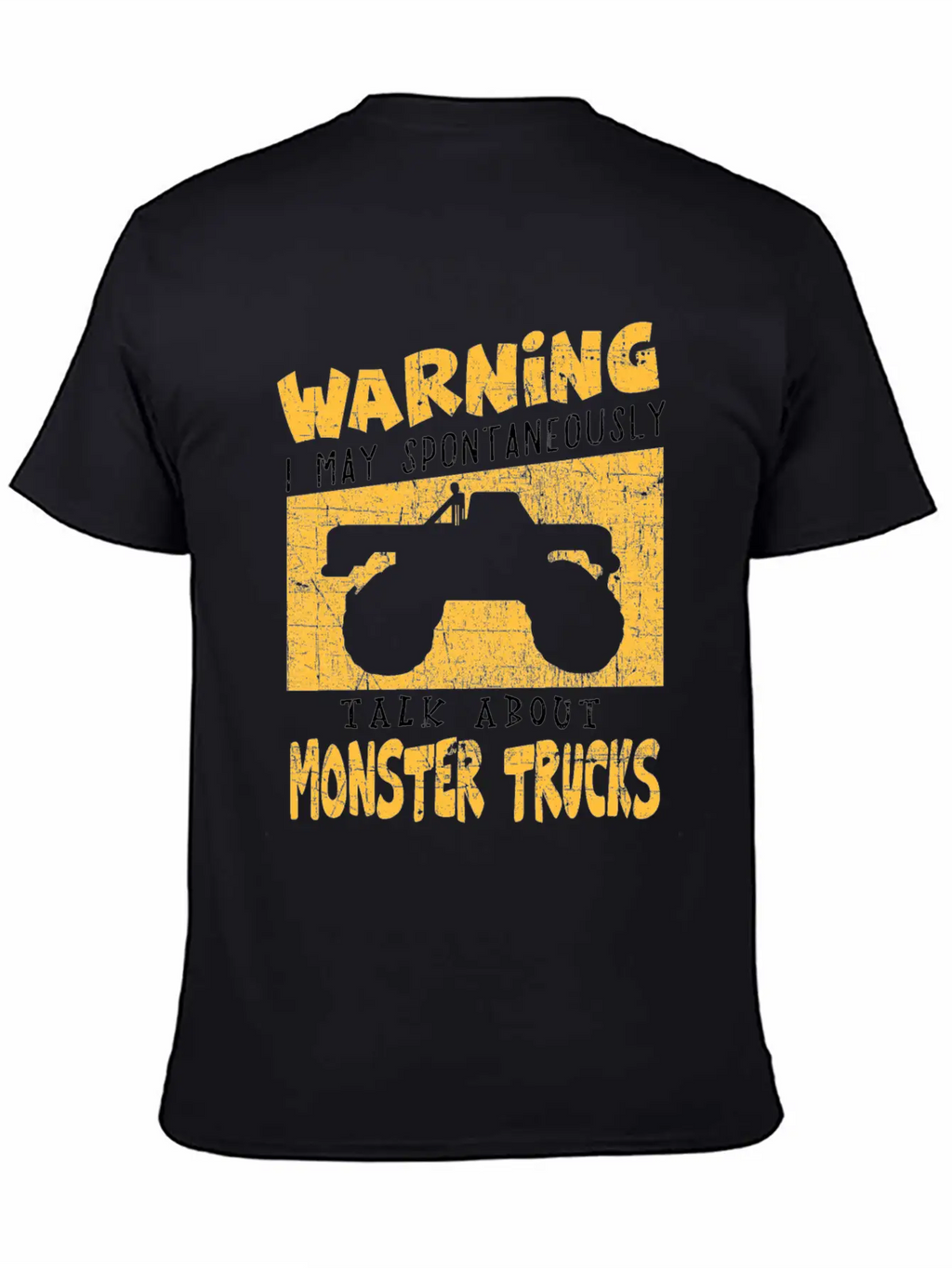 Monster Truck Big Foot Truck Mega Diesel Pick Up Essential Cotton Tee For Daily Outfits – Unisex Style