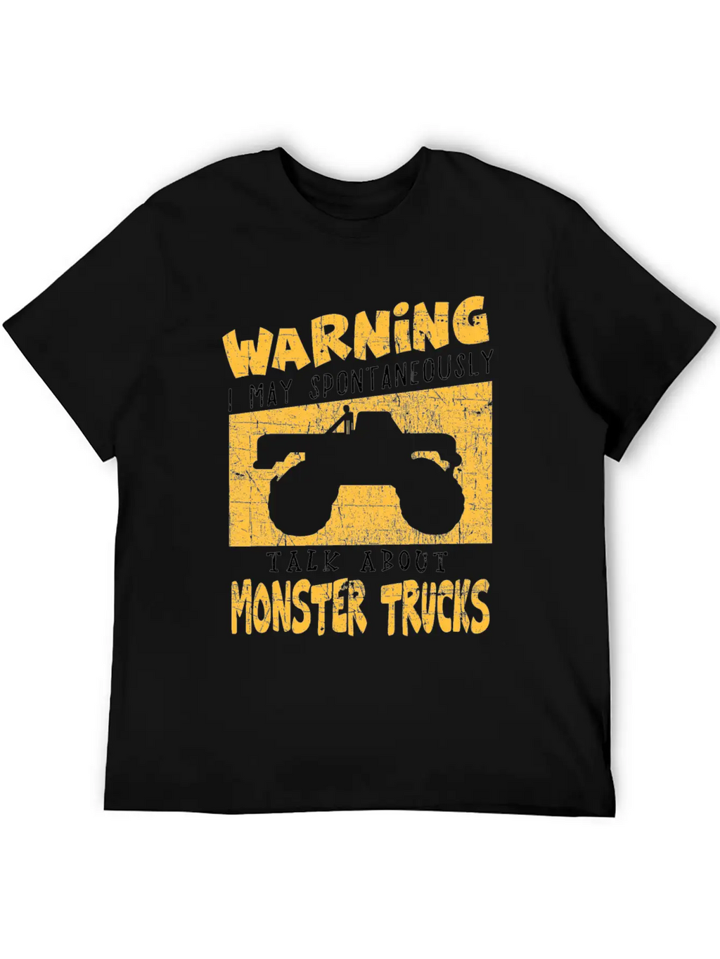 Monster Truck Big Foot Truck Mega Diesel Pick Up Essential Cotton Tee For Daily Outfits – Unisex Style