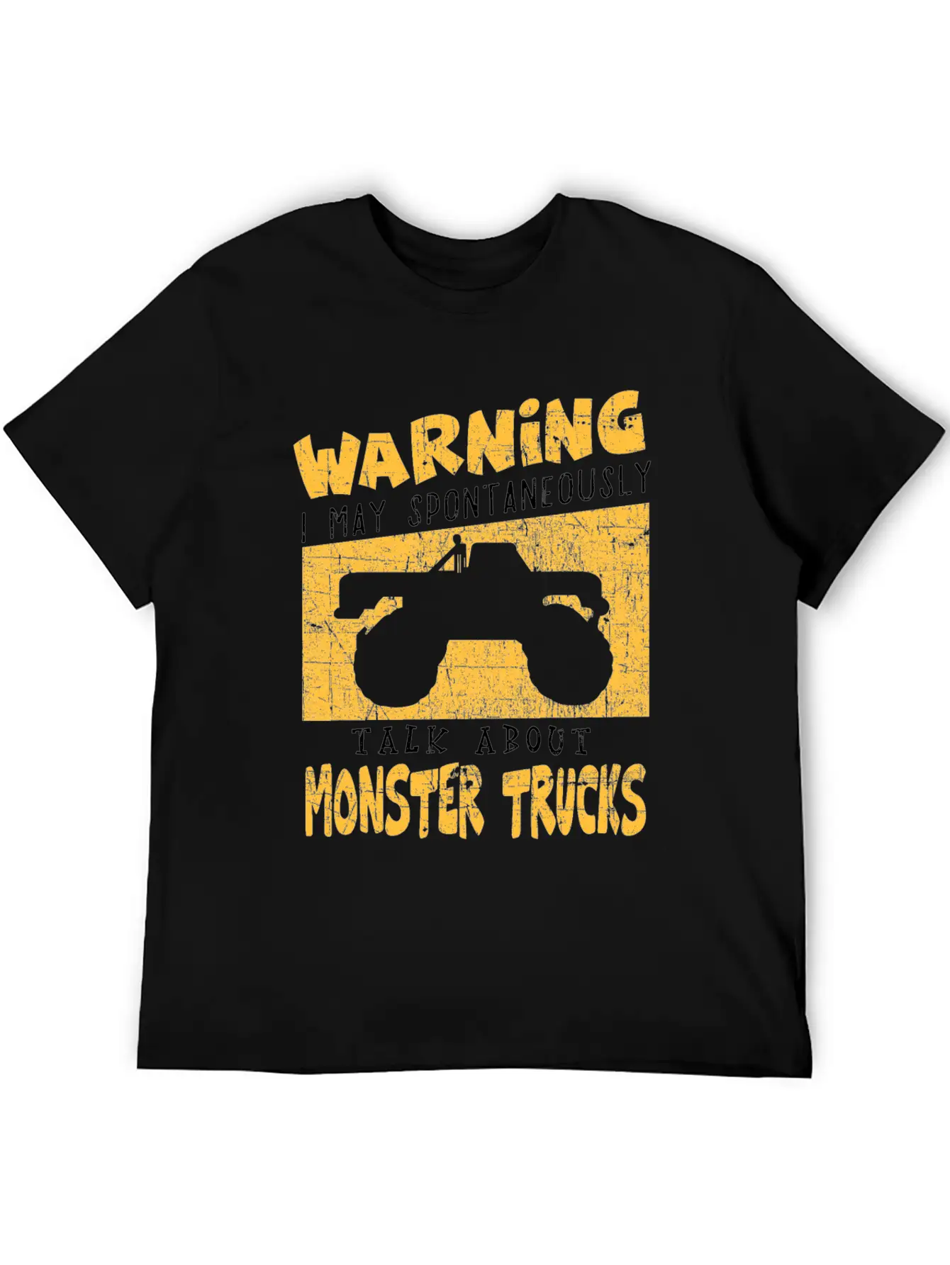 Monster Truck Big Foot Truck Mega Diesel Pick Up Essential Cotton Tee For Daily Outfits – Unisex Style