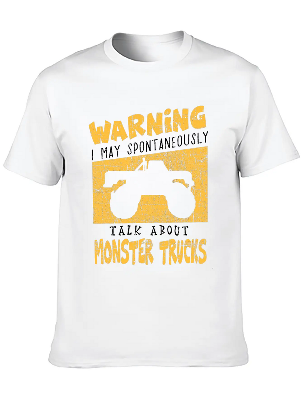 Monster Truck Big Foot Truck Mega Diesel Pick Up Essential Cotton Tee For Daily Outfits – Unisex Style
