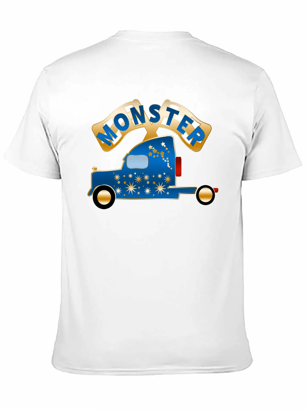 Monster Truck Breathable Graphic T-Shirt – Perfect For Casual Days