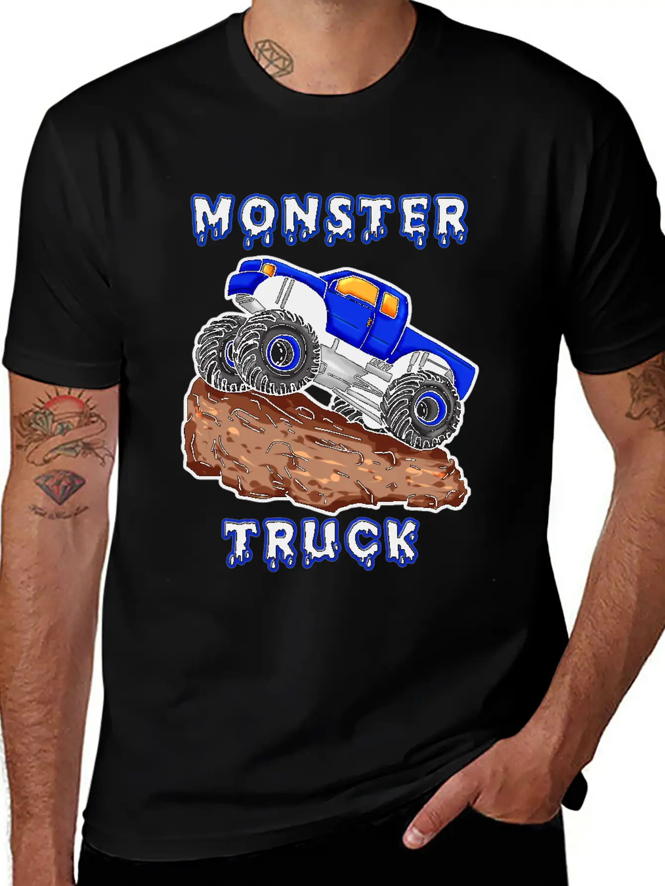 Monster Truck Classic Cotton Tee – Unisex Comfort For Any Season