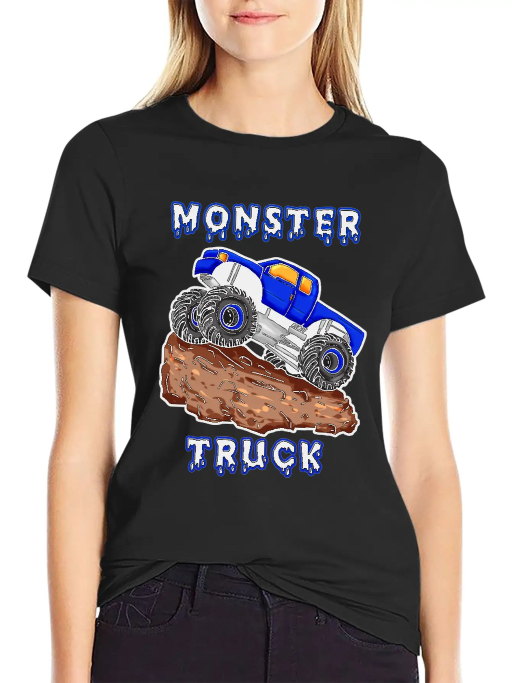 Monster Truck Classic Cotton Tee – Unisex Comfort For Any Season