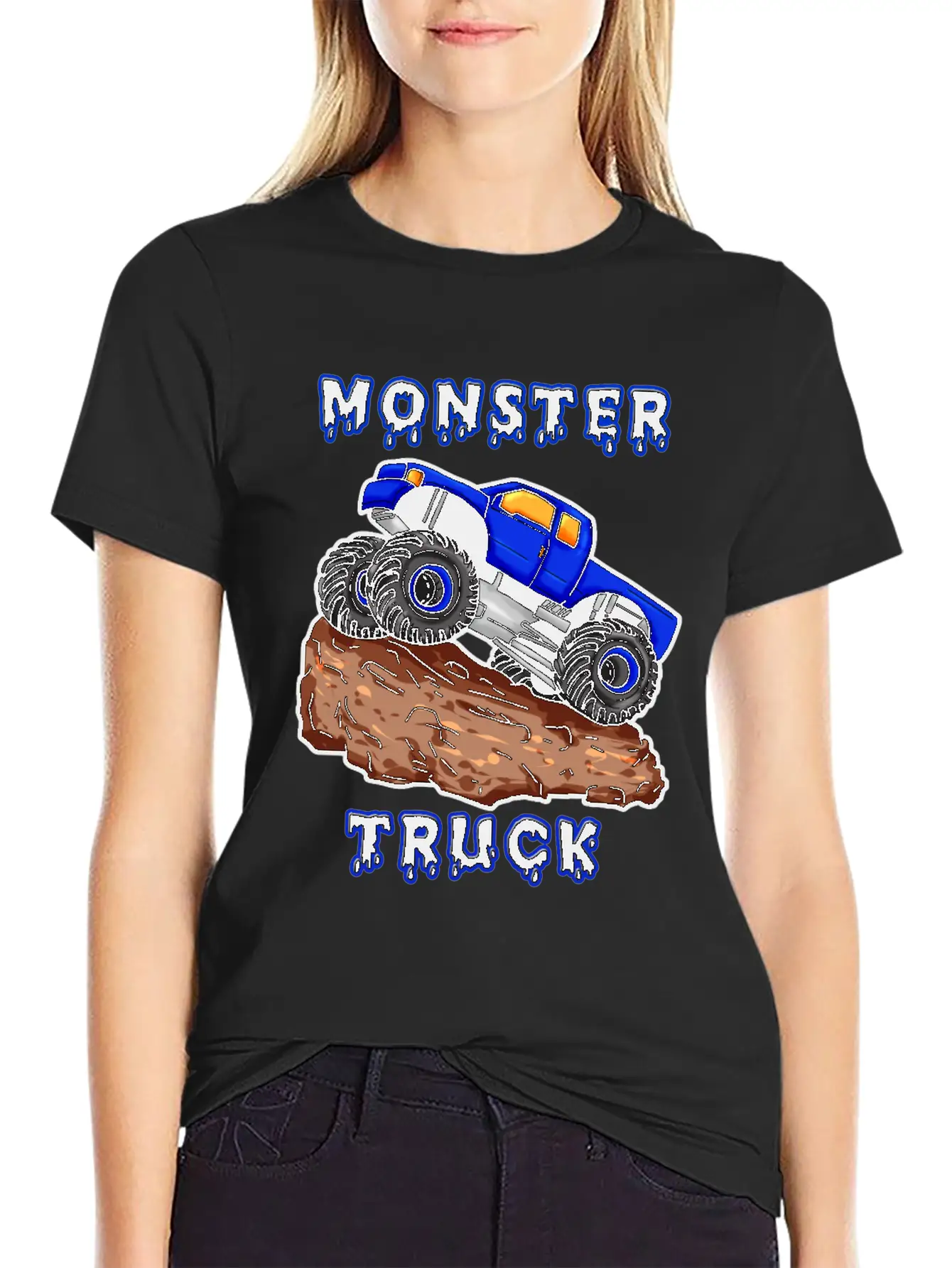 Monster Truck Classic Cotton Tee – Unisex Comfort For Any Season
