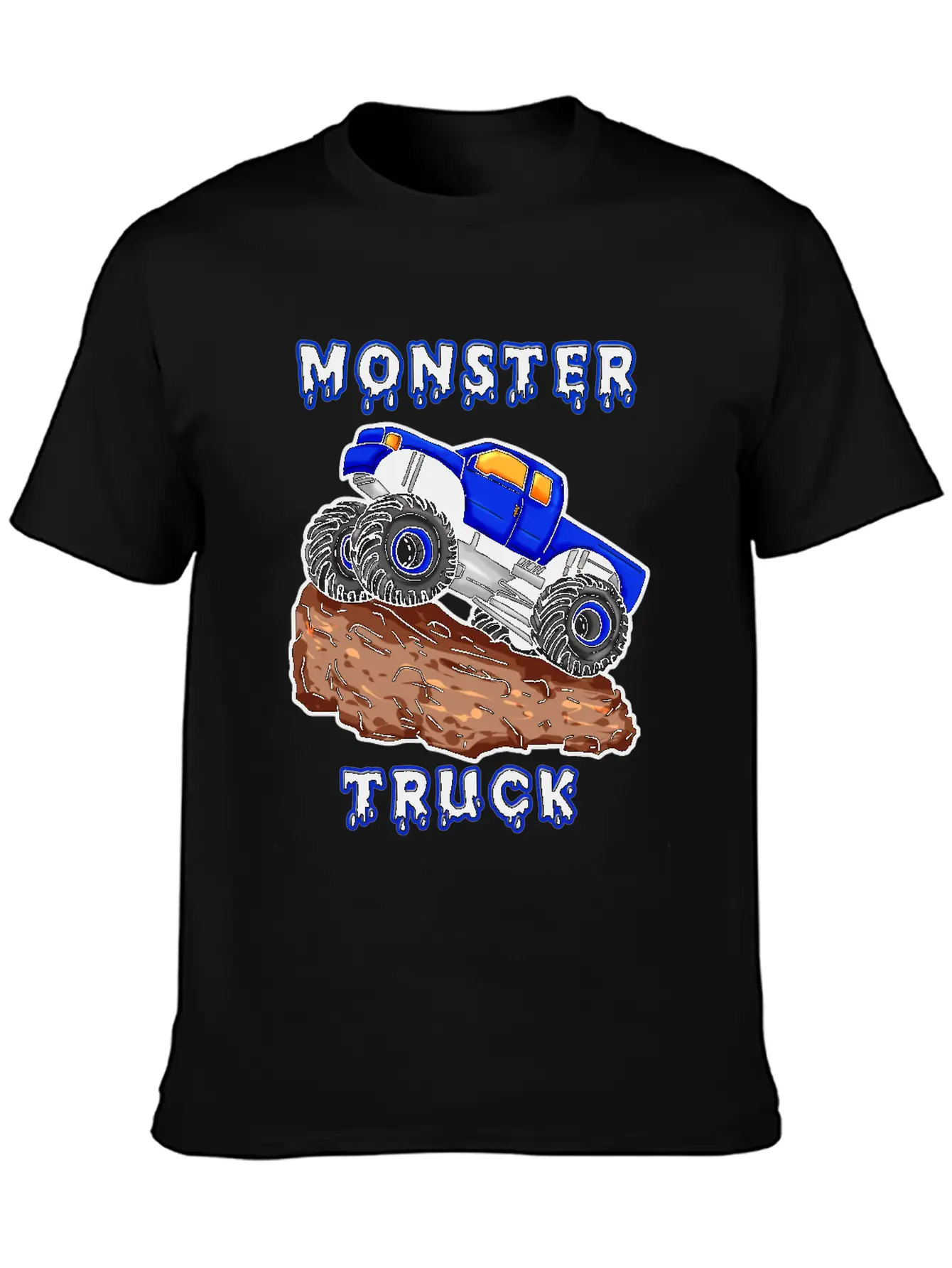 Monster Truck Classic Cotton Tee – Unisex Comfort For Any Season