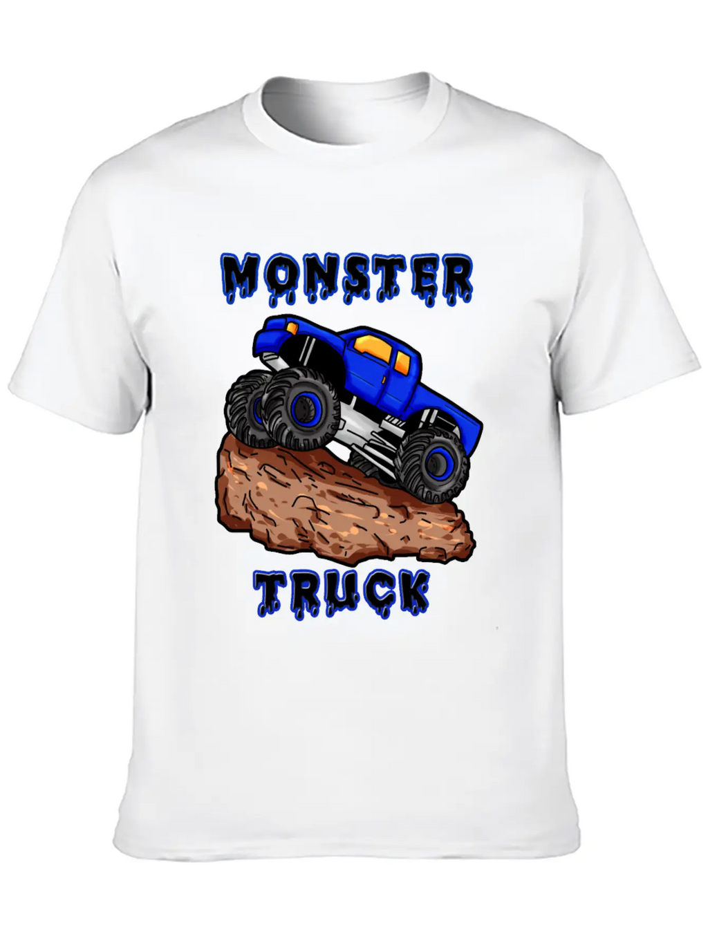 Monster Truck Classic Cotton Tee – Unisex Comfort For Any Season