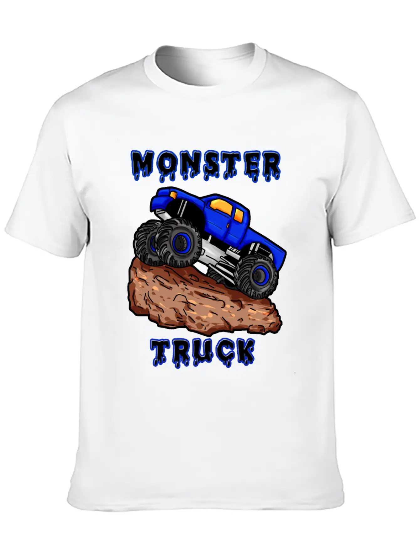 Monster Truck Classic Cotton Tee – Unisex Comfort For Any Season
