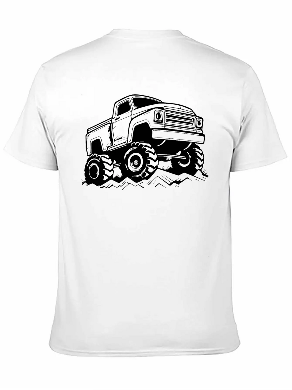 Monster Truck Monstertruck Unisex Casual T-Shirt – Clean Design For Daily Comfort