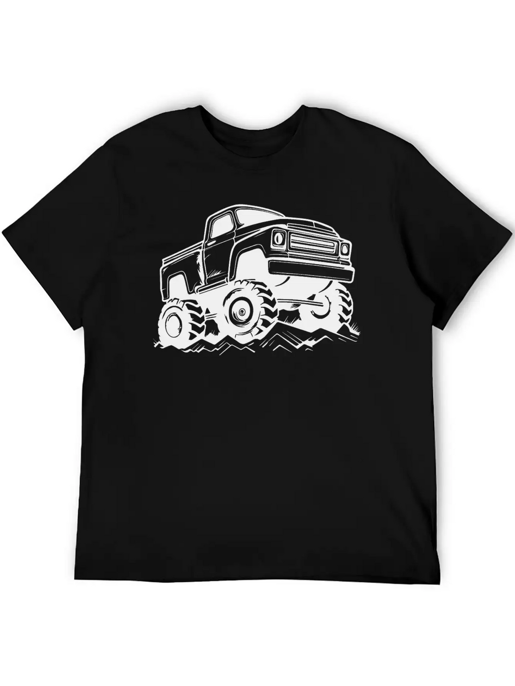 Monster Truck Monstertruck Unisex Casual T-Shirt – Clean Design For Daily Comfort