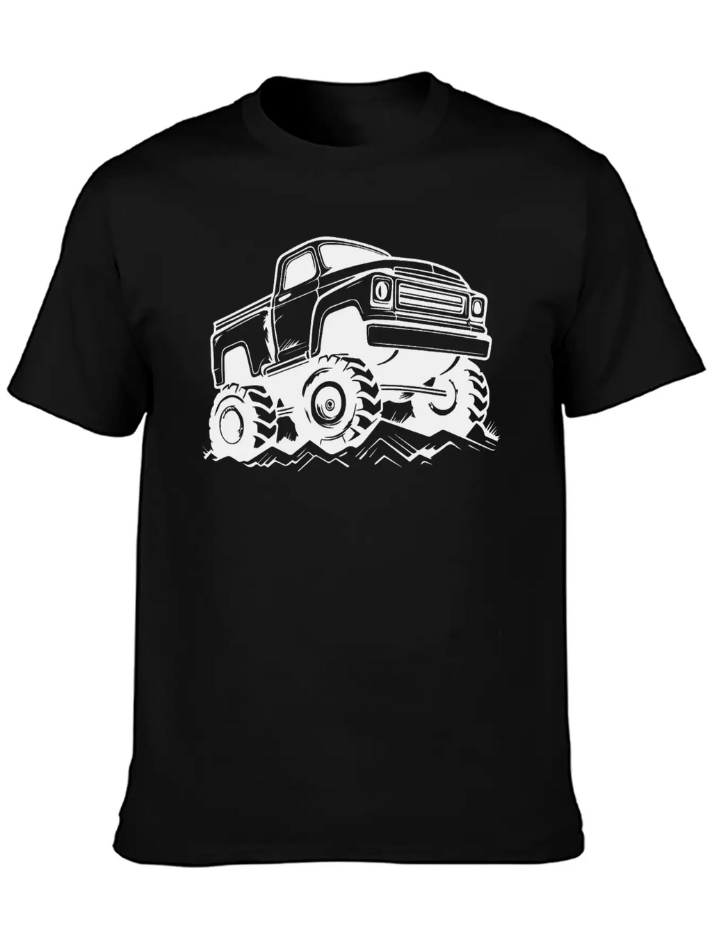 Monster Truck Monstertruck Unisex Casual T-Shirt – Clean Design For Daily Comfort