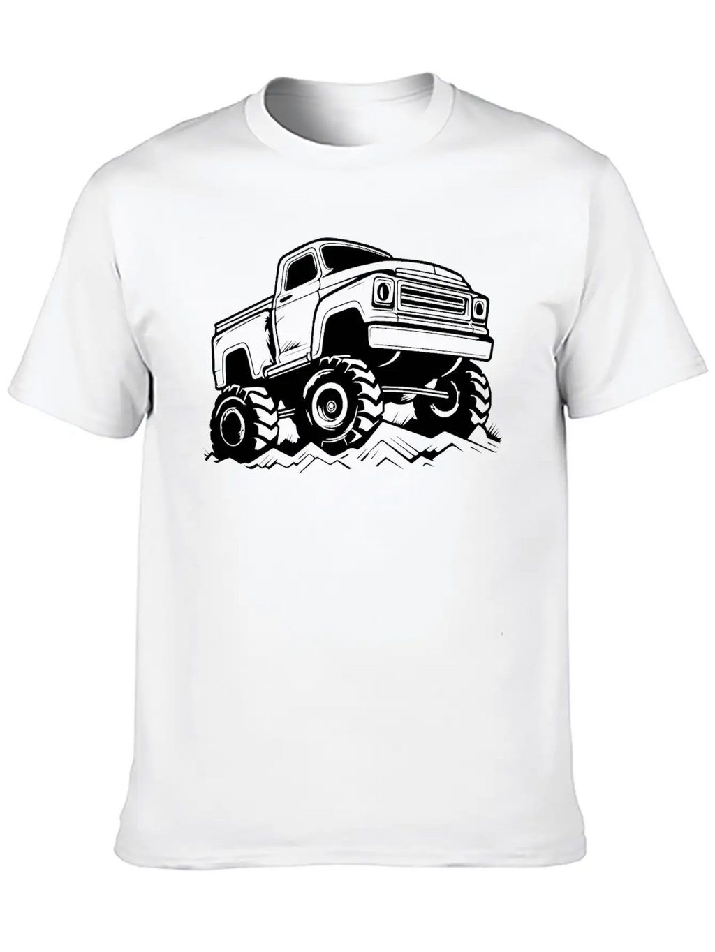 Monster Truck Monstertruck Unisex Casual T-Shirt – Clean Design For Daily Comfort