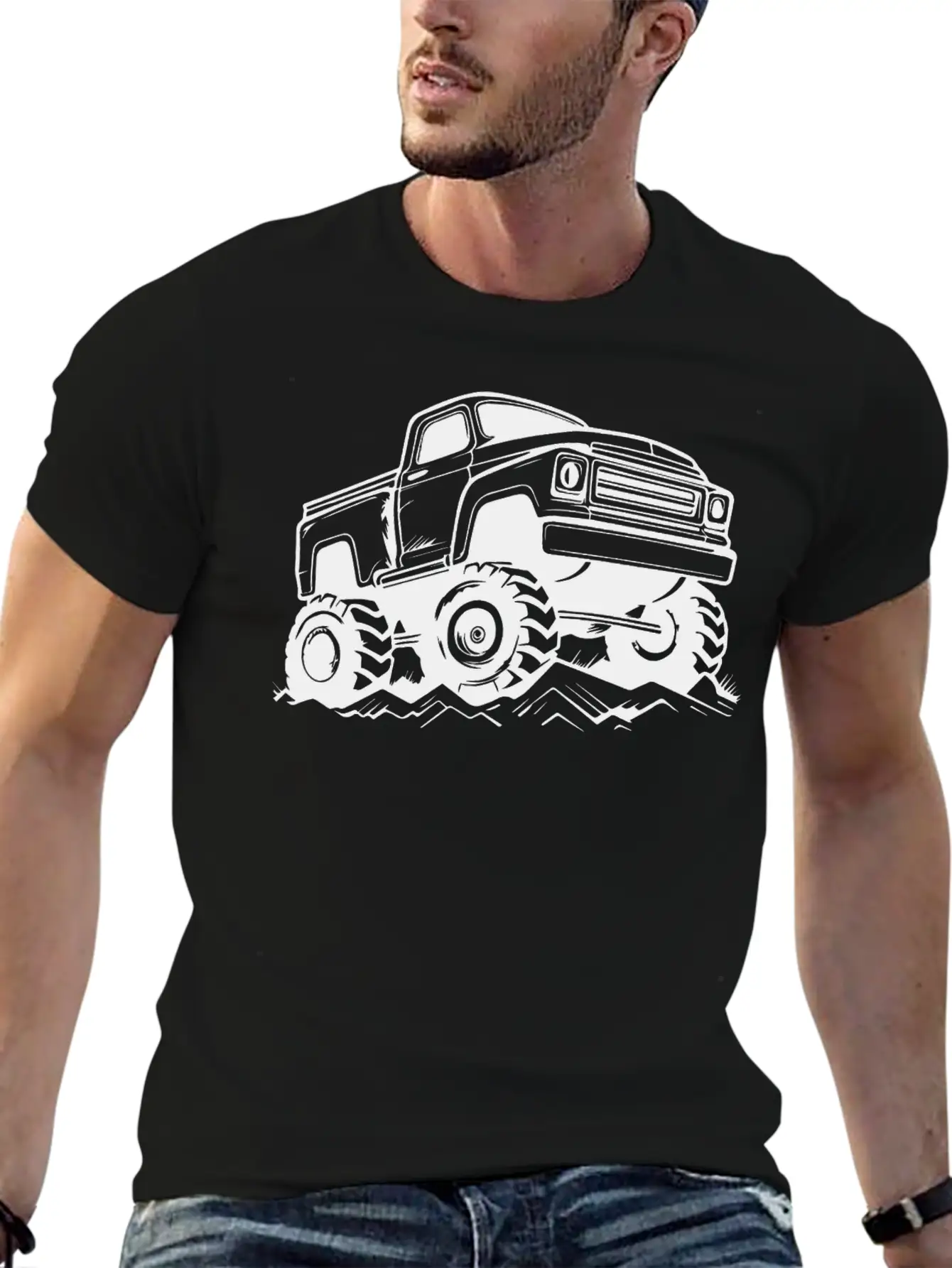 Monster Truck Monstertruck Unisex Casual T-Shirt – Clean Design For Daily Comfort