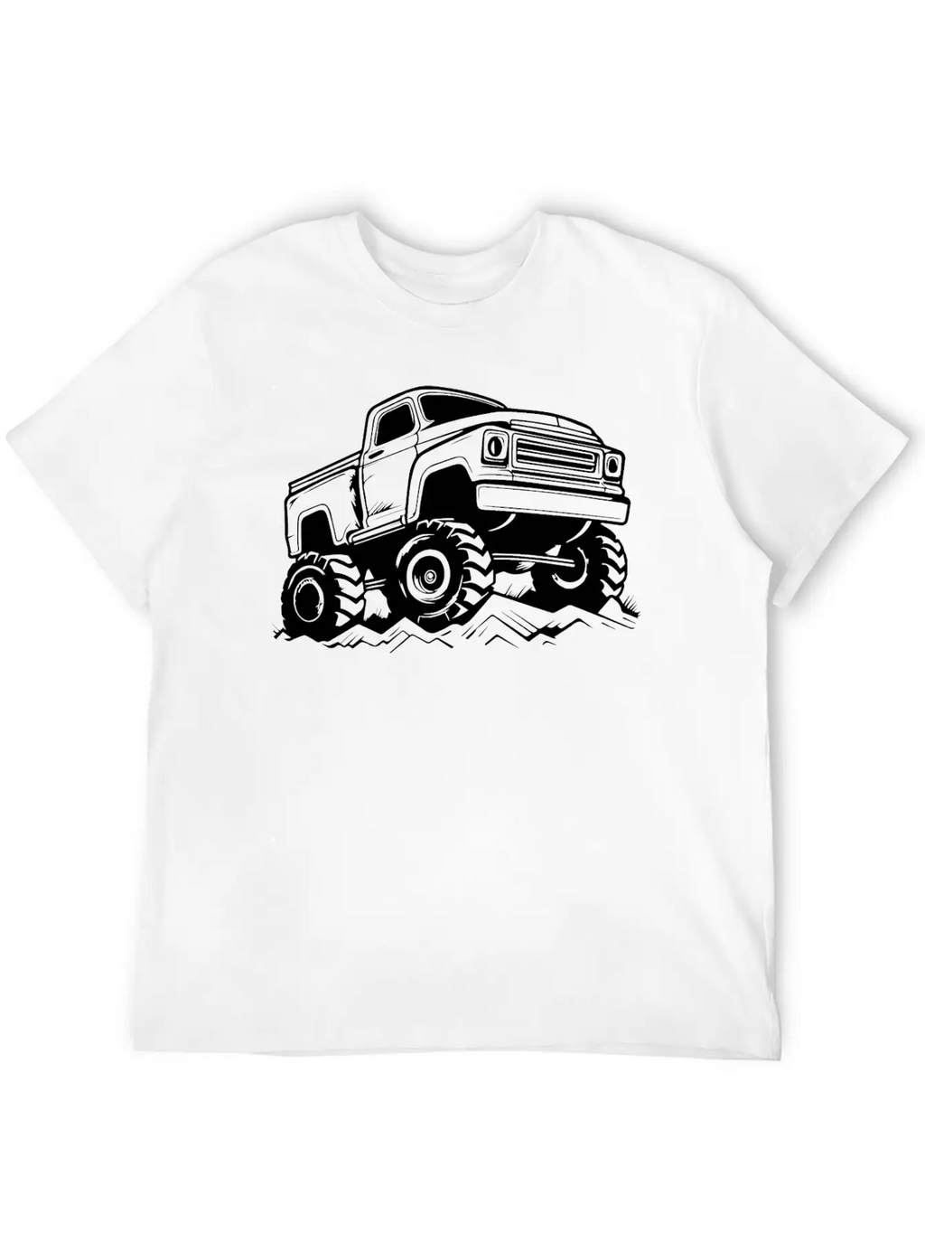 Monster Truck Monstertruck Unisex Casual T-Shirt – Clean Design For Daily Comfort