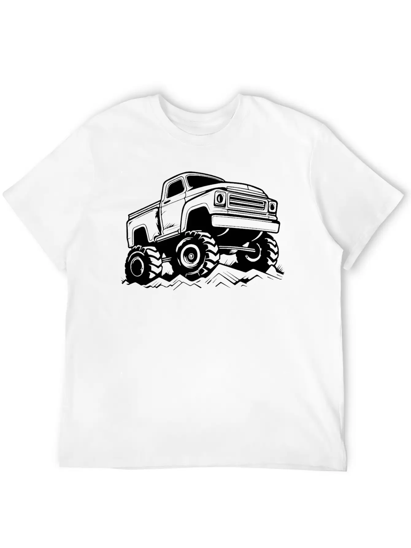 Monster Truck Monstertruck Unisex Casual T-Shirt – Clean Design For Daily Comfort