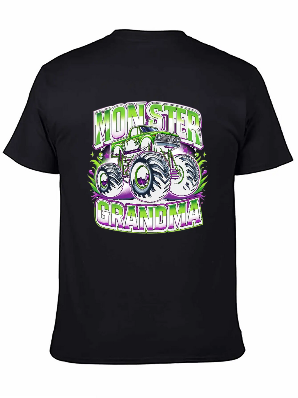 Monster Truck Race Racer Driver Grandma Mother's Timeless Short Sleeve Tee – Comfy And Minimalist Design