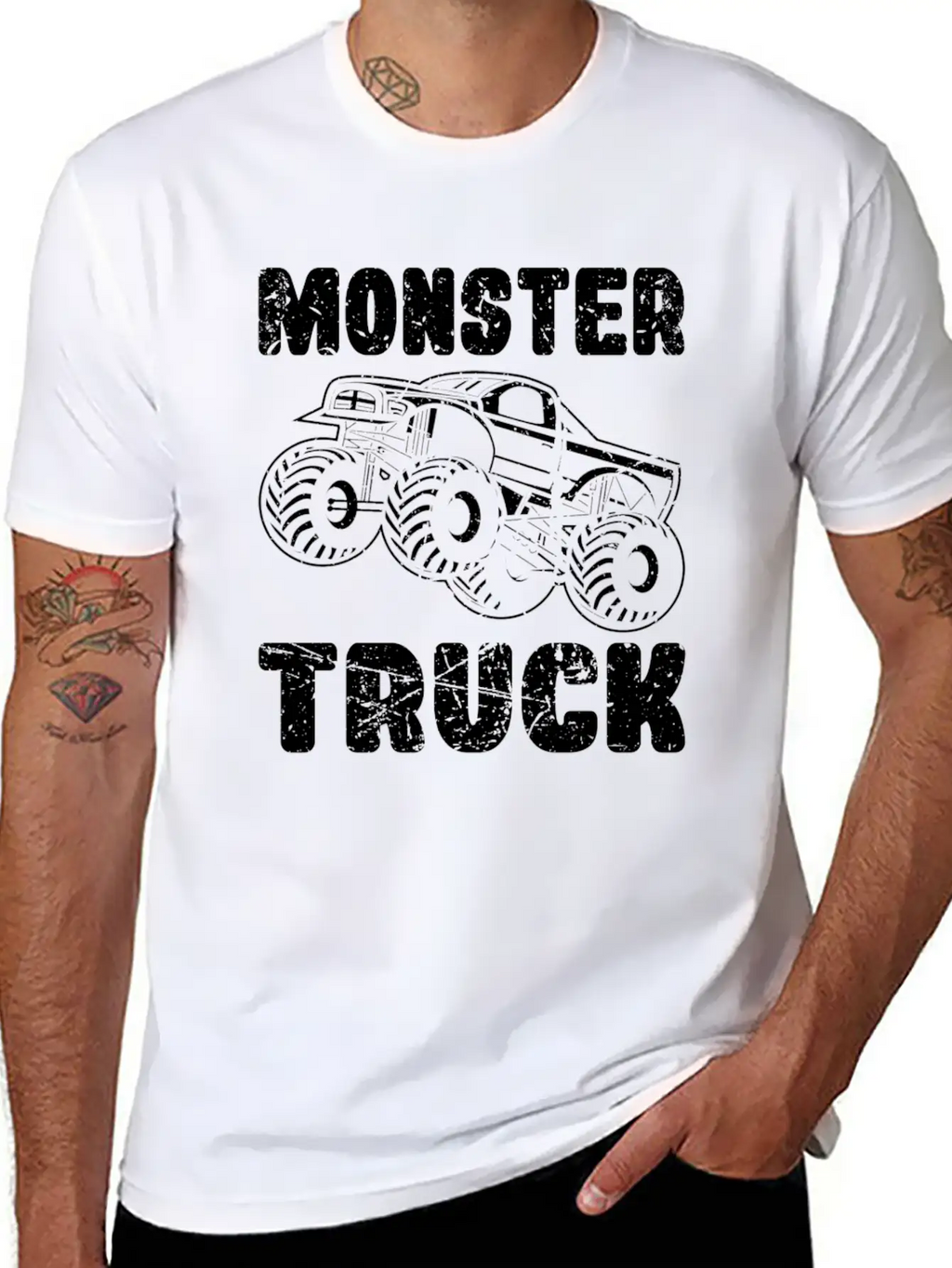 Monster Truck RC Truck America Truck Remote Breathable Graphic T-Shirt – Perfect For Casual Days