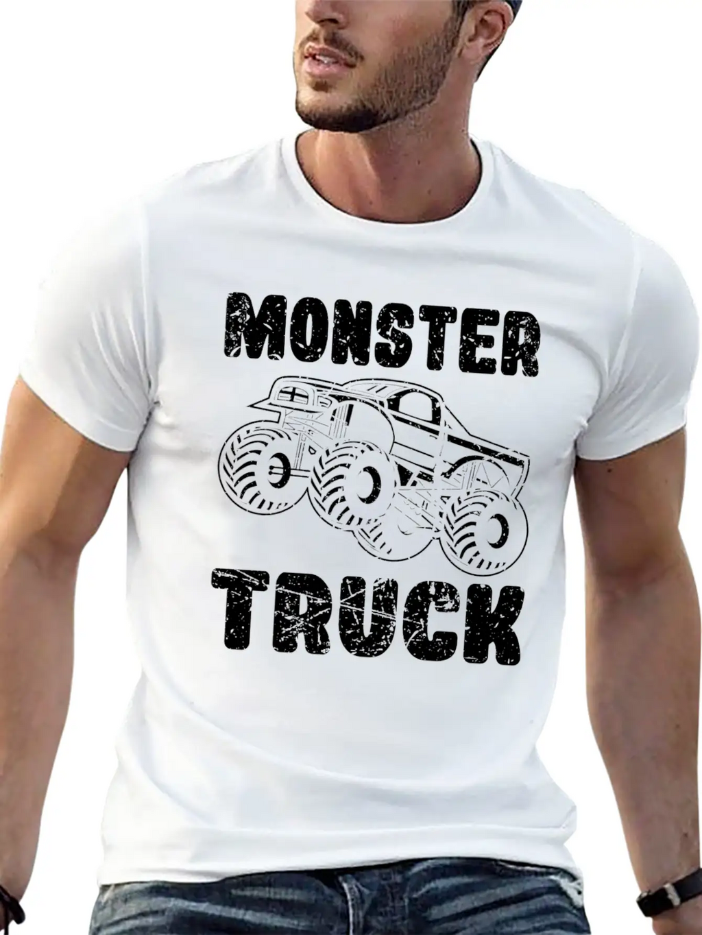 Monster Truck RC Truck America Truck Remote Breathable Graphic T-Shirt – Perfect For Casual Days