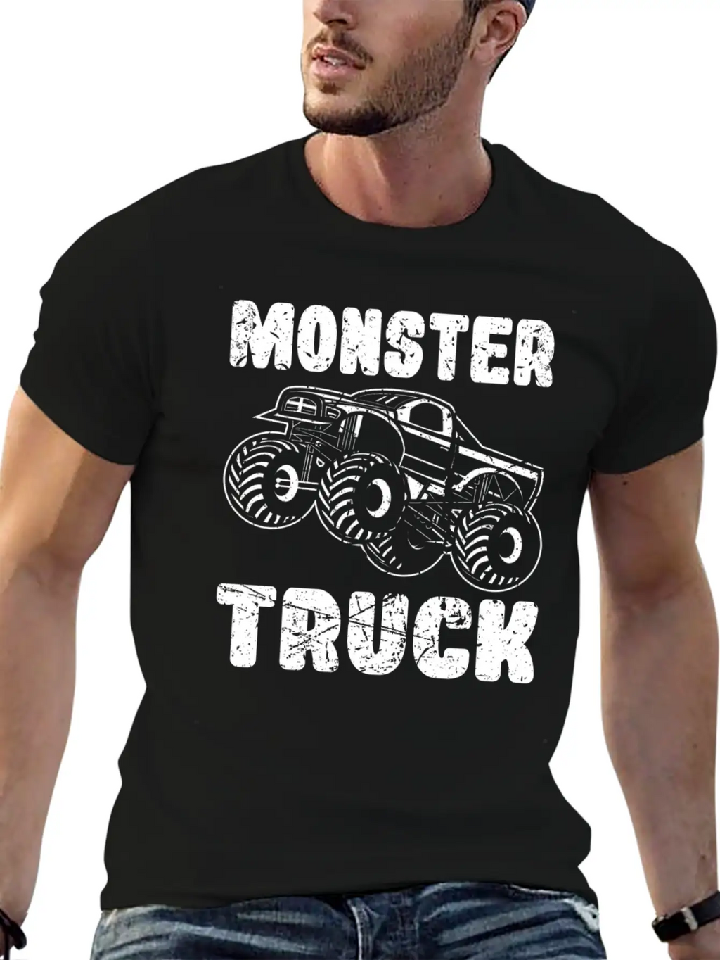 Monster Truck RC Truck America Truck Remote Breathable Graphic T-Shirt – Perfect For Casual Days
