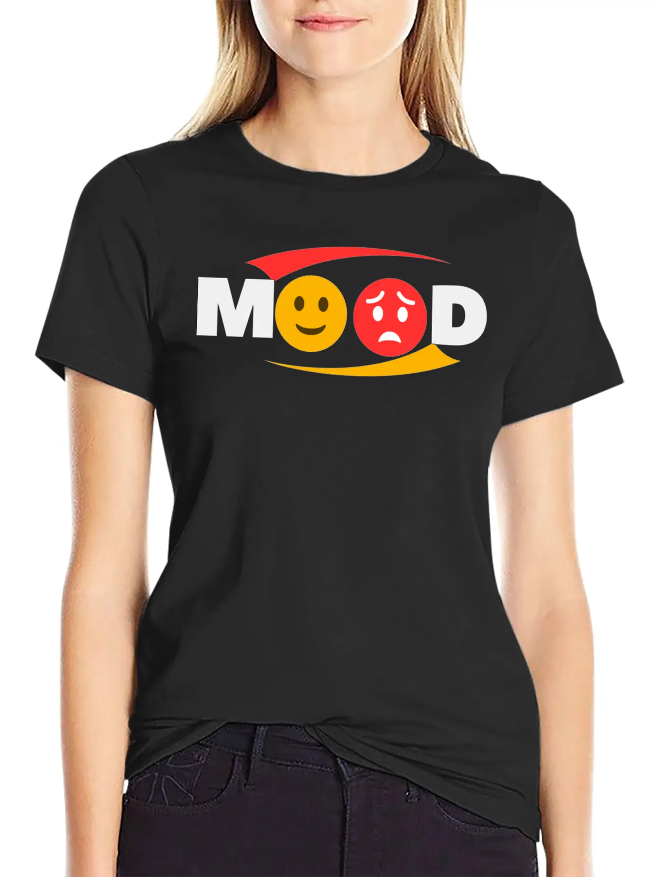 MOOD Essential Cotton Tee For Daily Outfits – Unisex Style