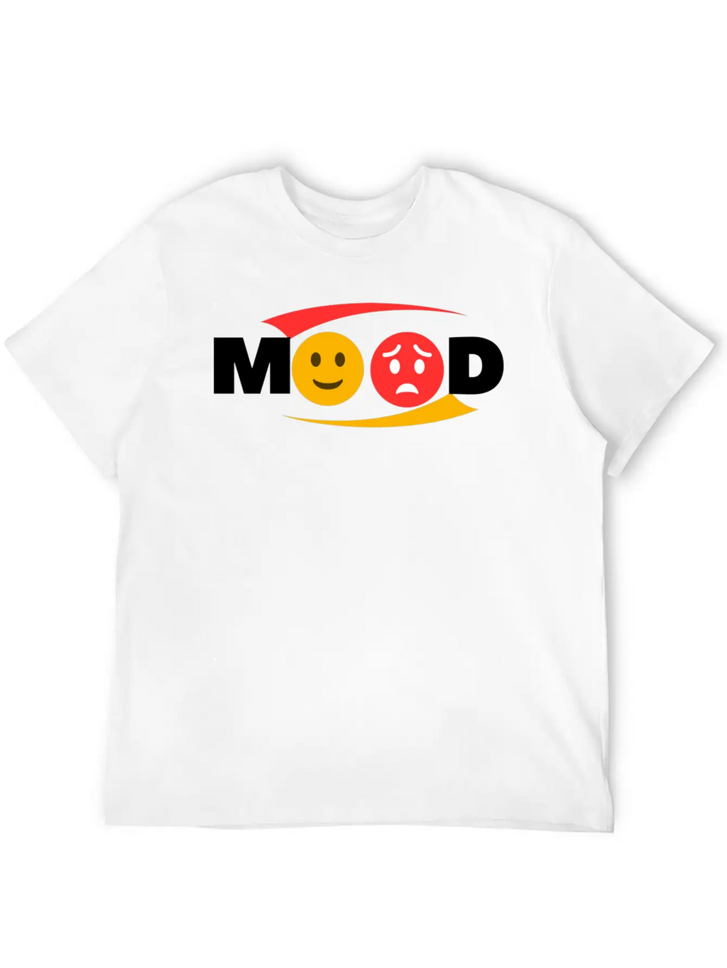 MOOD Essential Cotton Tee For Daily Outfits – Unisex Style