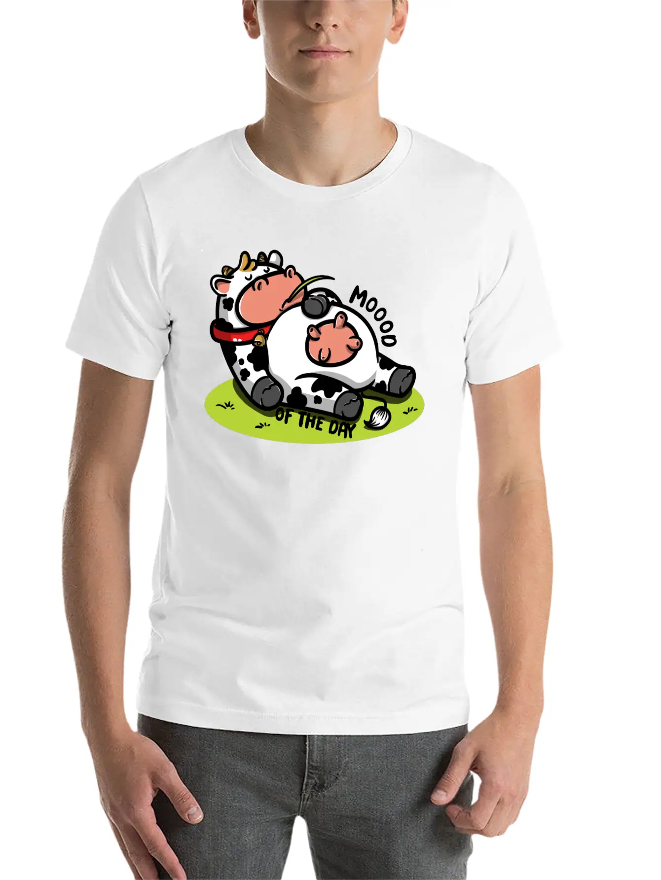 Mood Of The Day Classic Cotton Tee – Unisex Comfort For Any Season