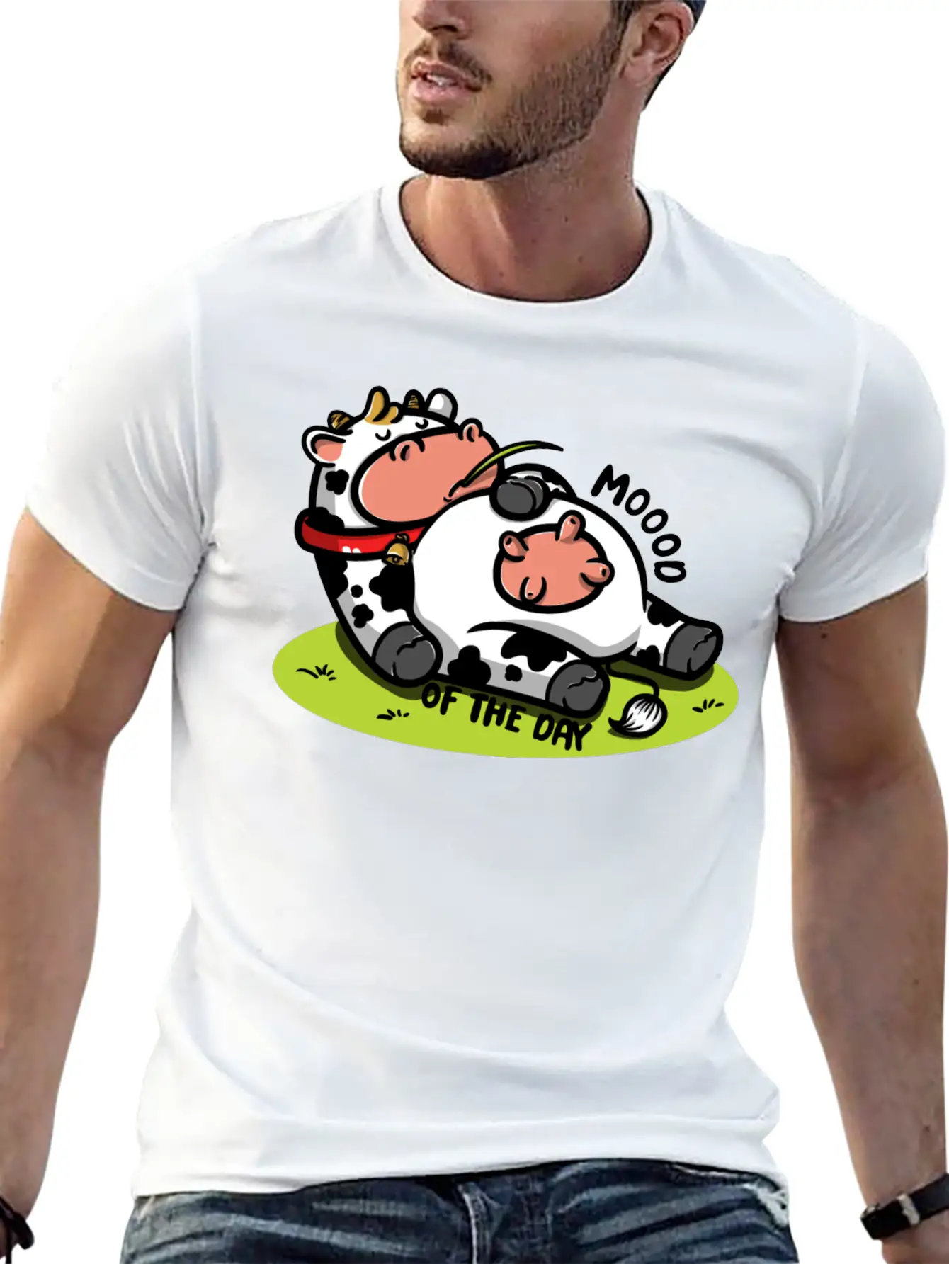 Mood Of The Day Classic Cotton Tee – Unisex Comfort For Any Season