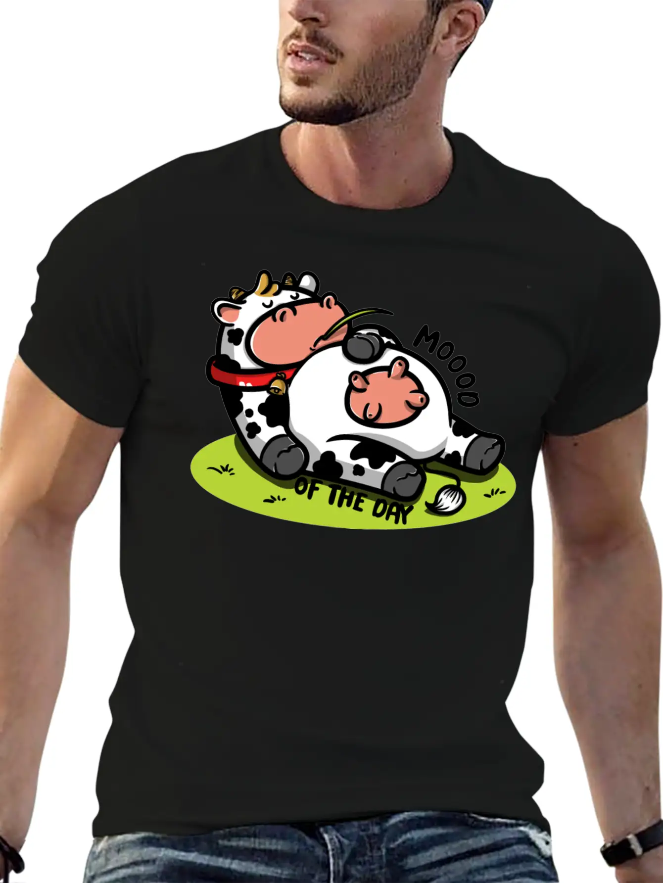 Mood Of The Day Classic Cotton Tee – Unisex Comfort For Any Season