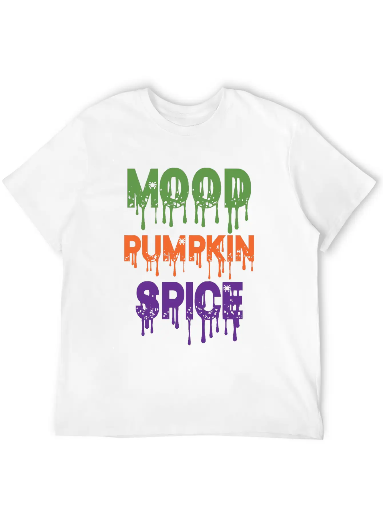 Mood Pumpkin Spice Relaxed Everyday Tee – Lightweight And Durable Cotton