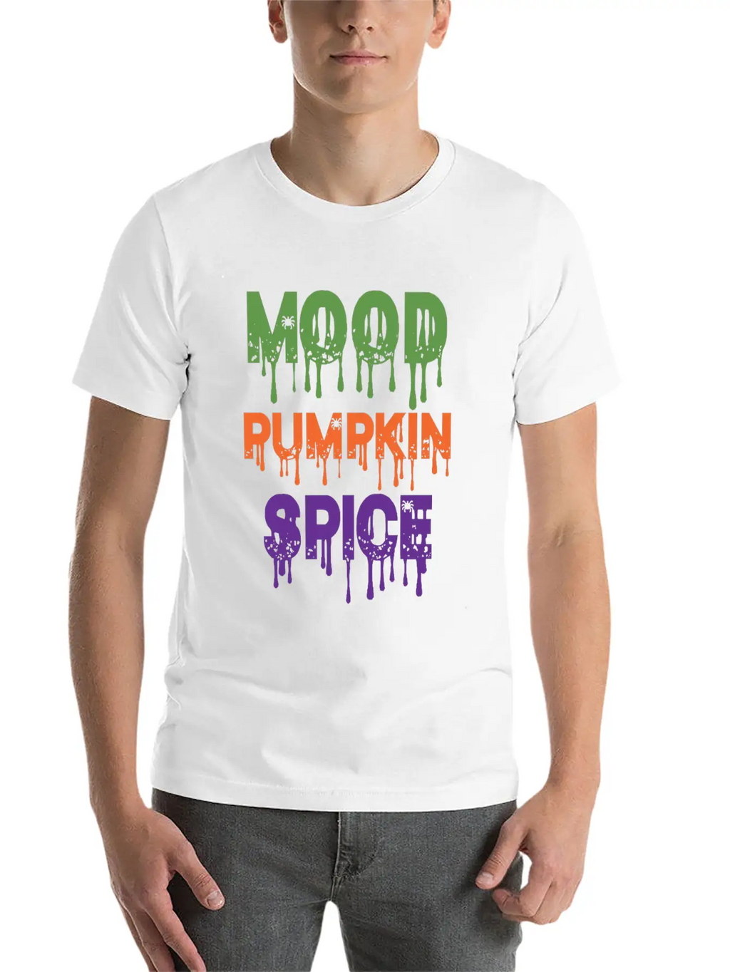 Mood Pumpkin Spice Relaxed Everyday Tee – Lightweight And Durable Cotton