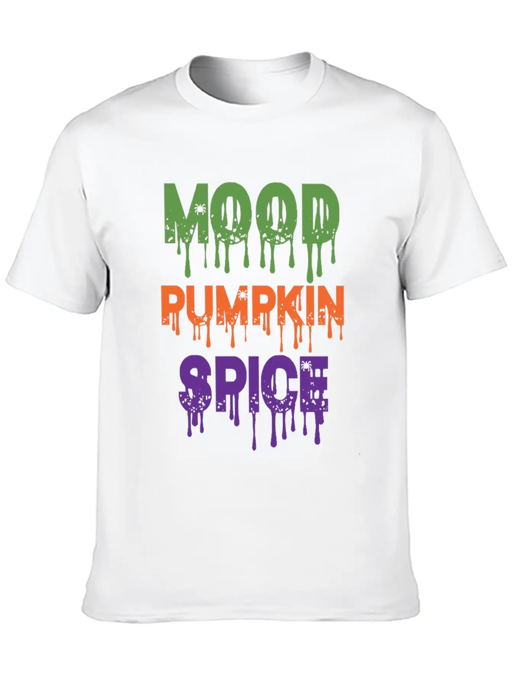 Mood Pumpkin Spice Relaxed Everyday Tee – Lightweight And Durable Cotton