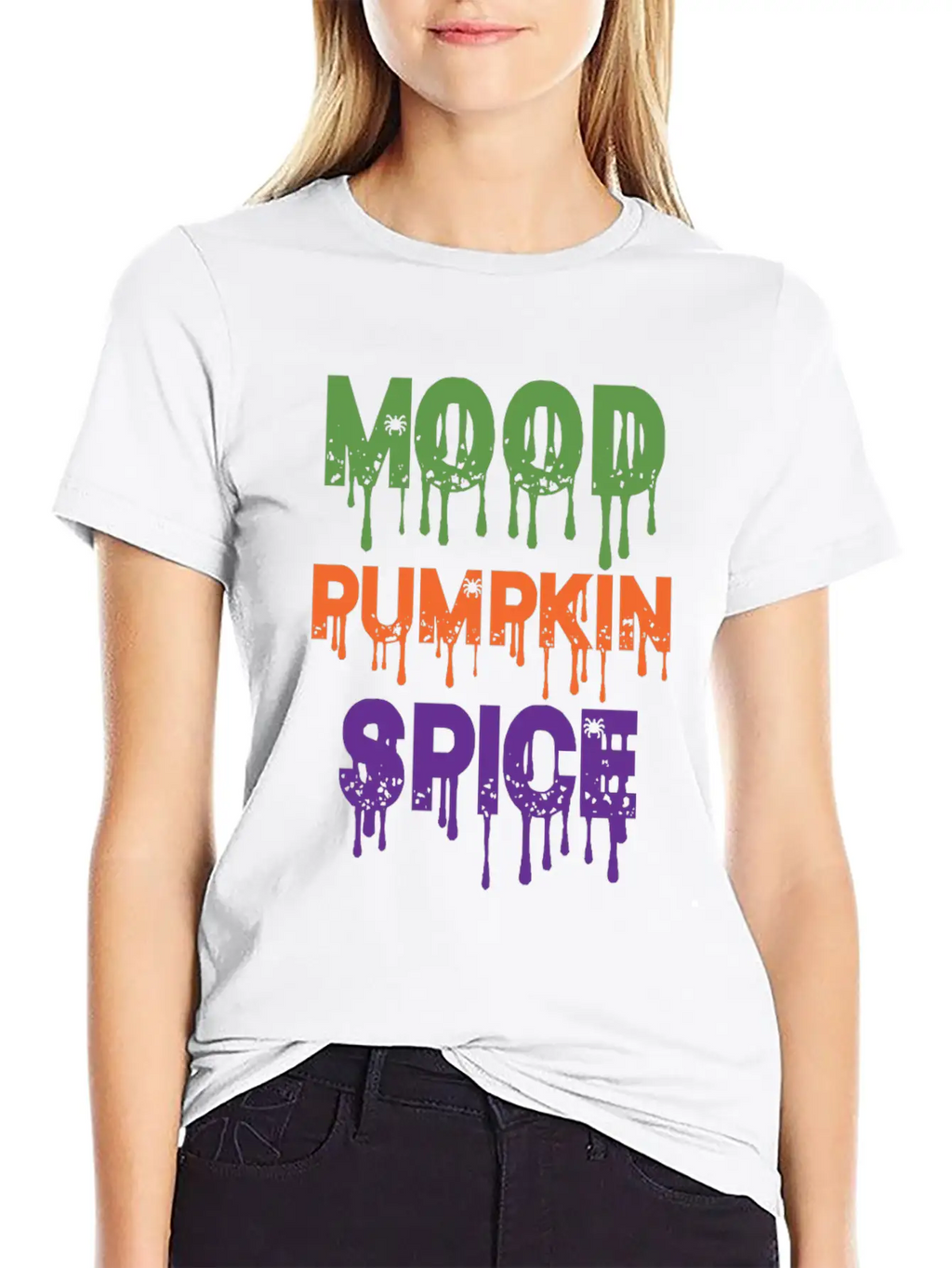 Mood Pumpkin Spice Relaxed Everyday Tee – Lightweight And Durable Cotton
