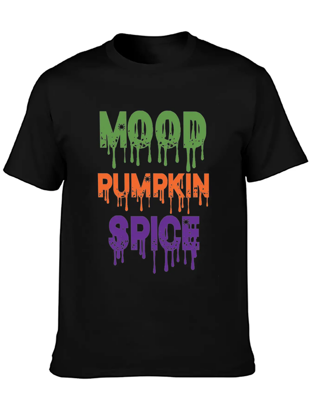Mood Pumpkin Spice Relaxed Everyday Tee – Lightweight And Durable Cotton