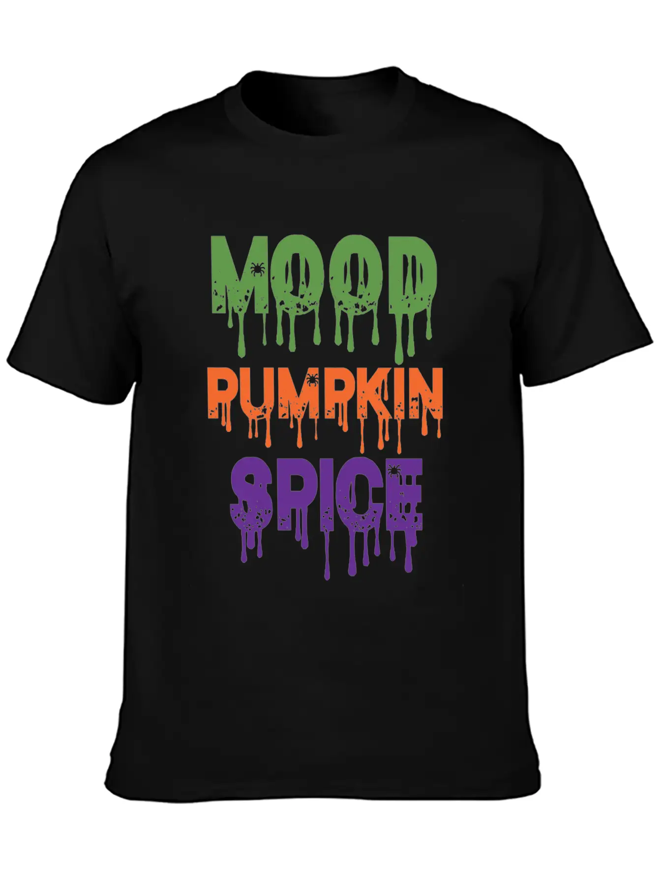 Mood Pumpkin Spice Relaxed Everyday Tee – Lightweight And Durable Cotton