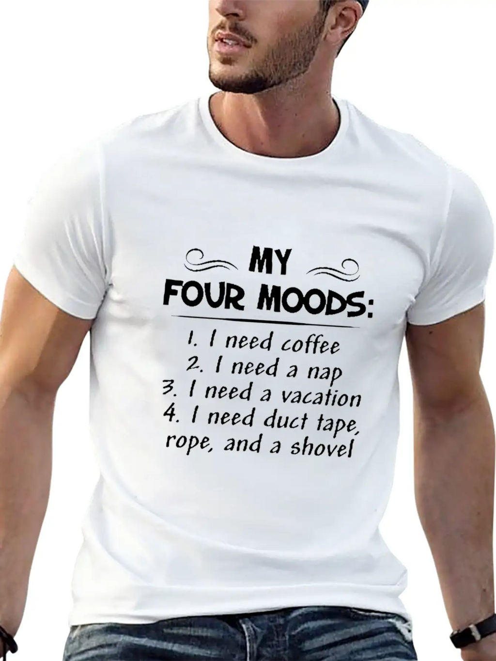 Moods Classic Cotton Tee – Unisex Comfort For Any Season