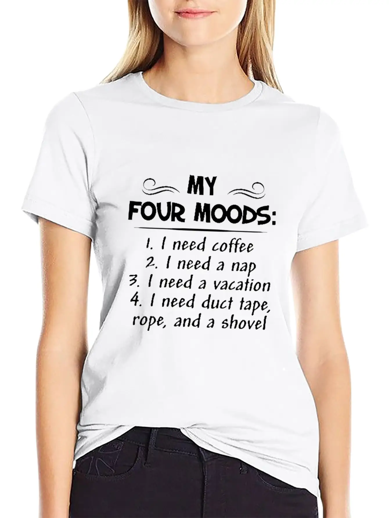 Moods Classic Cotton Tee – Unisex Comfort For Any Season