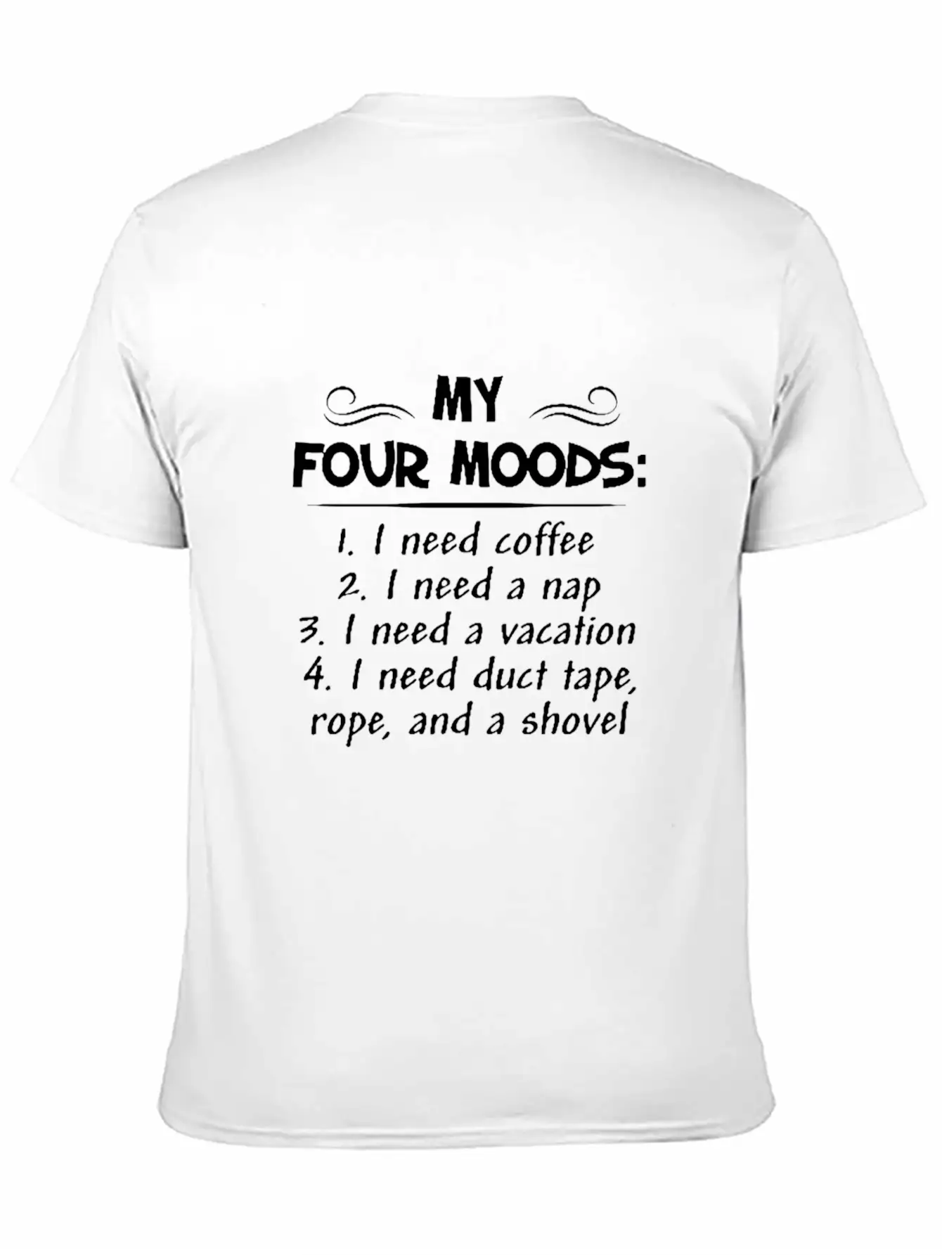 Moods Classic Cotton Tee – Unisex Comfort For Any Season