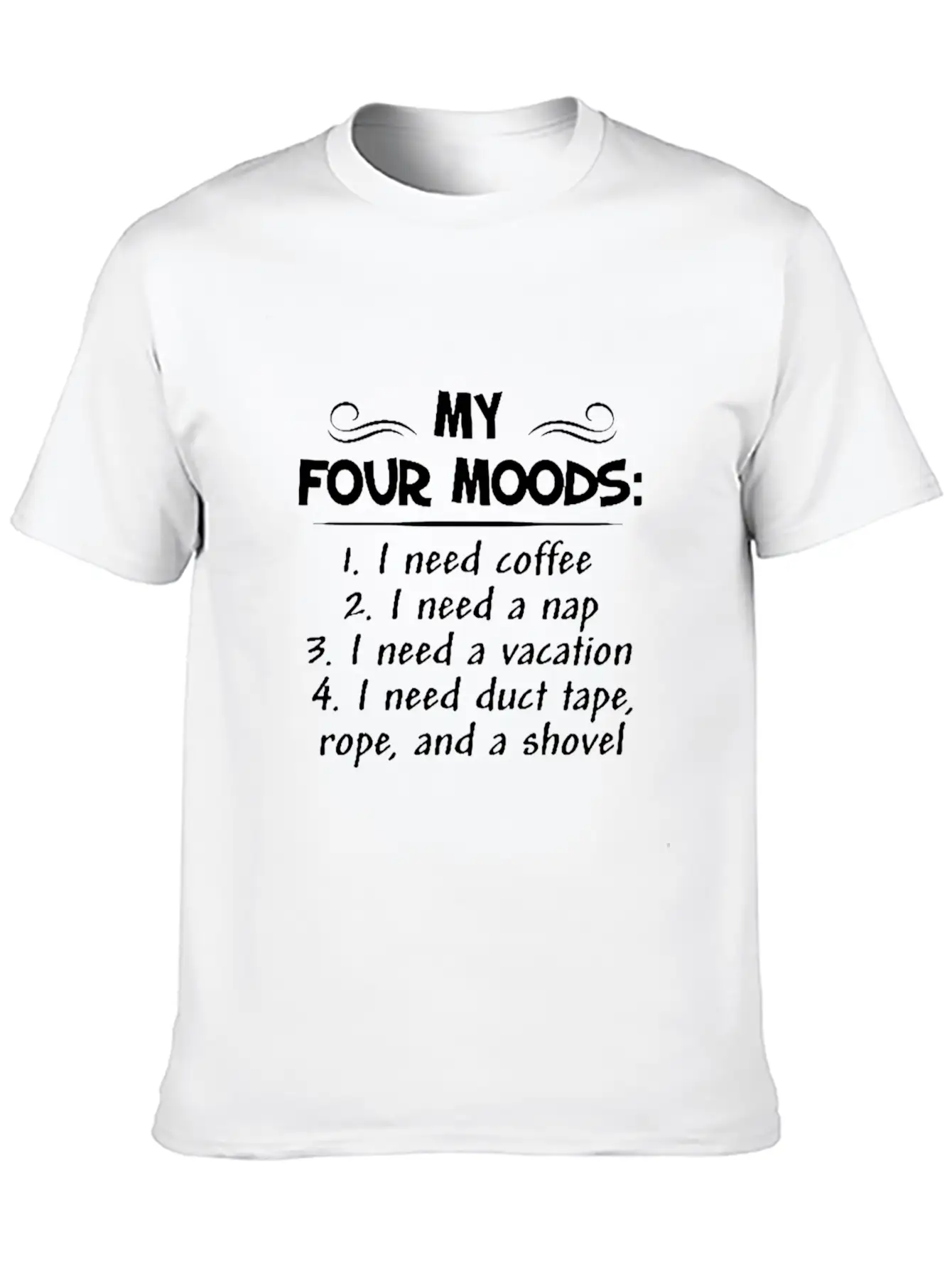 Moods Classic Cotton Tee – Unisex Comfort For Any Season