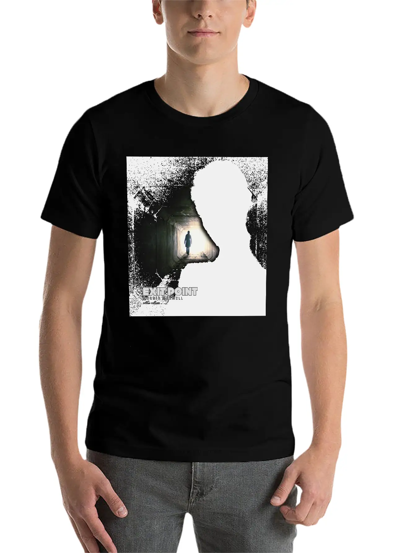 MOOKA - Exit Point - Letting Go Of The Negative Modern Fit Casual T-Shirt – Clean And Versatile Design