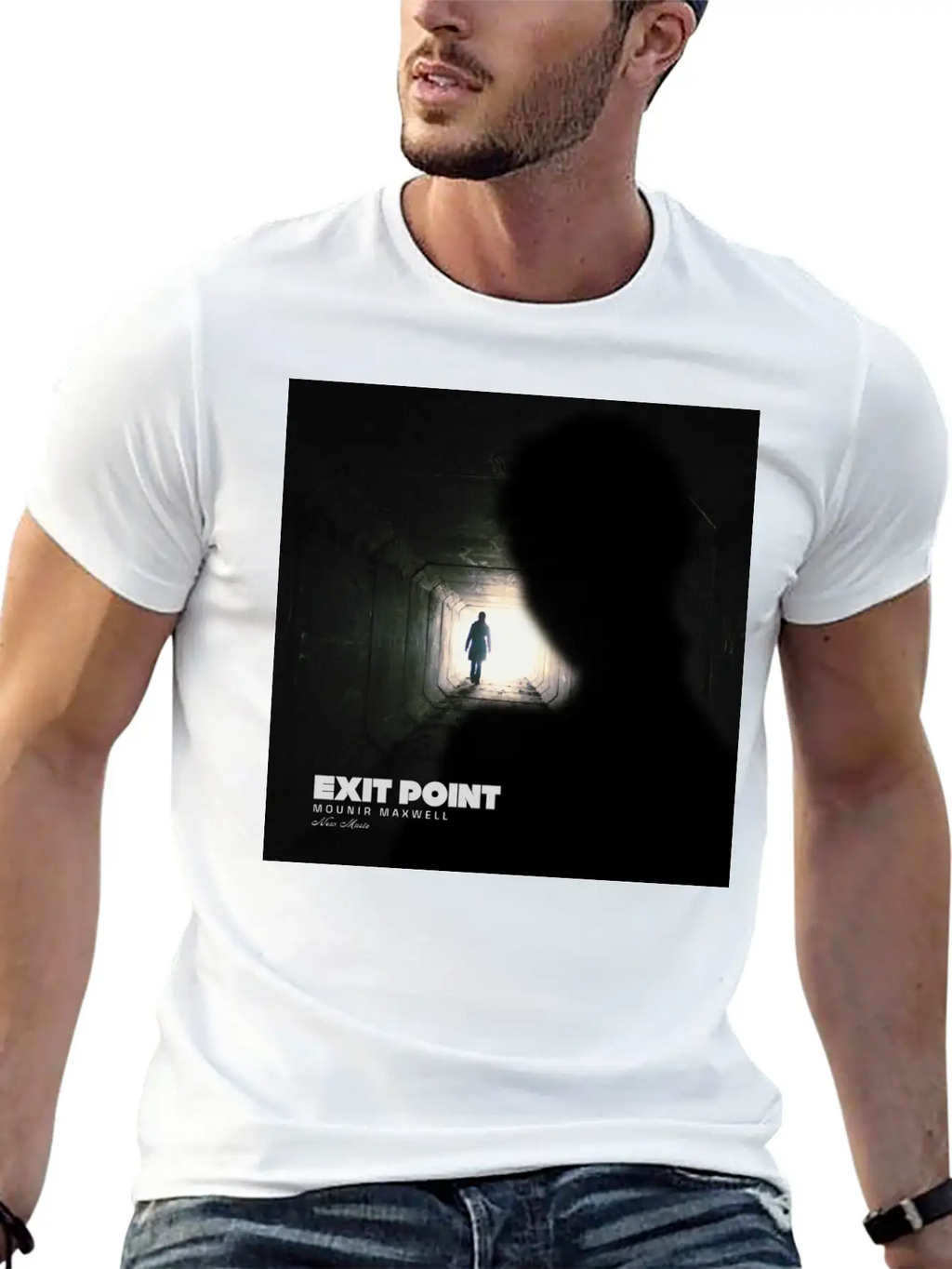 MOOKA - Exit Point - Letting Go Of The Negative Modern Fit Casual T-Shirt – Clean And Versatile Design