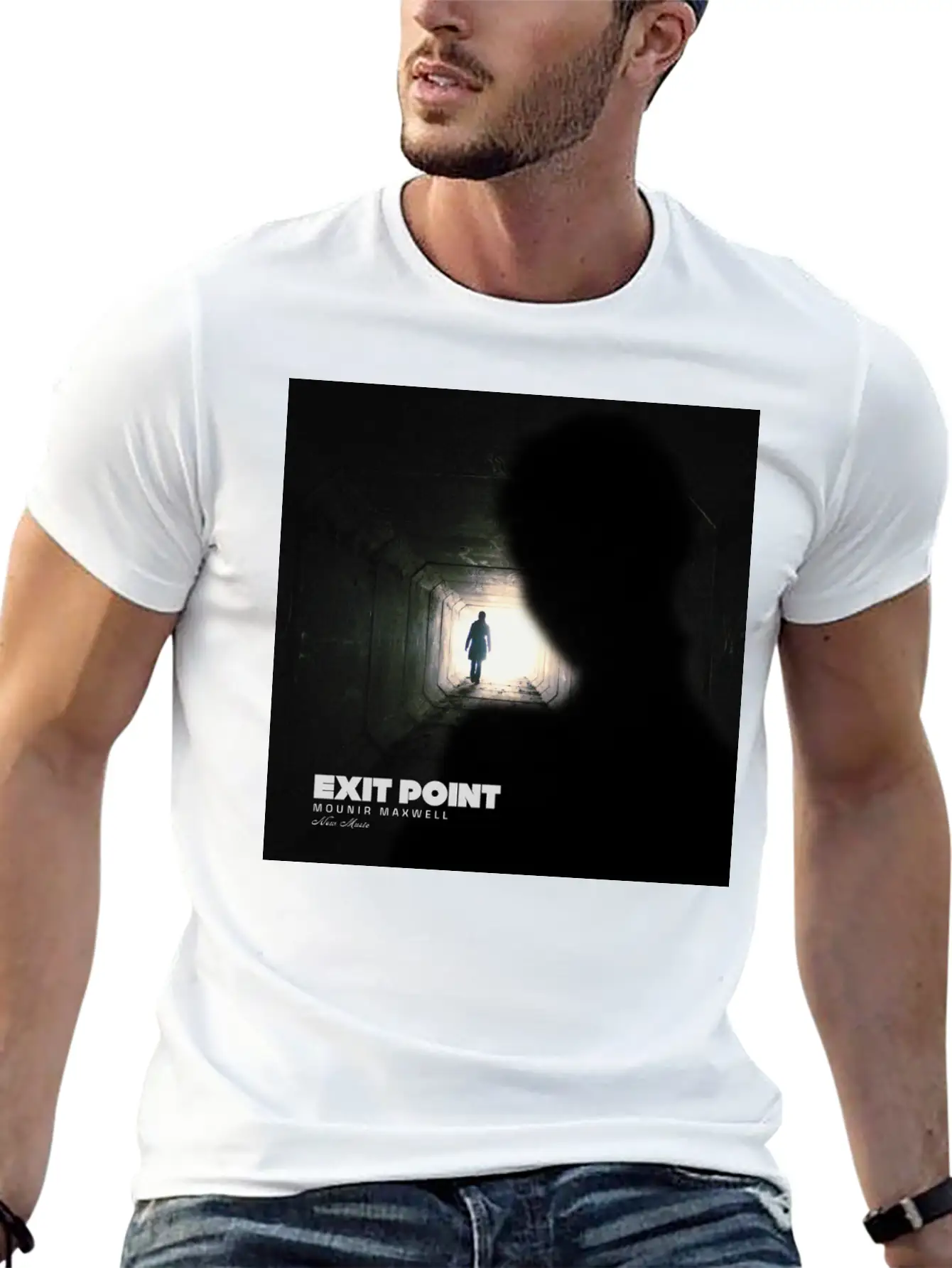 MOOKA - Exit Point - Letting Go Of The Negative Modern Fit Casual T-Shirt – Clean And Versatile Design