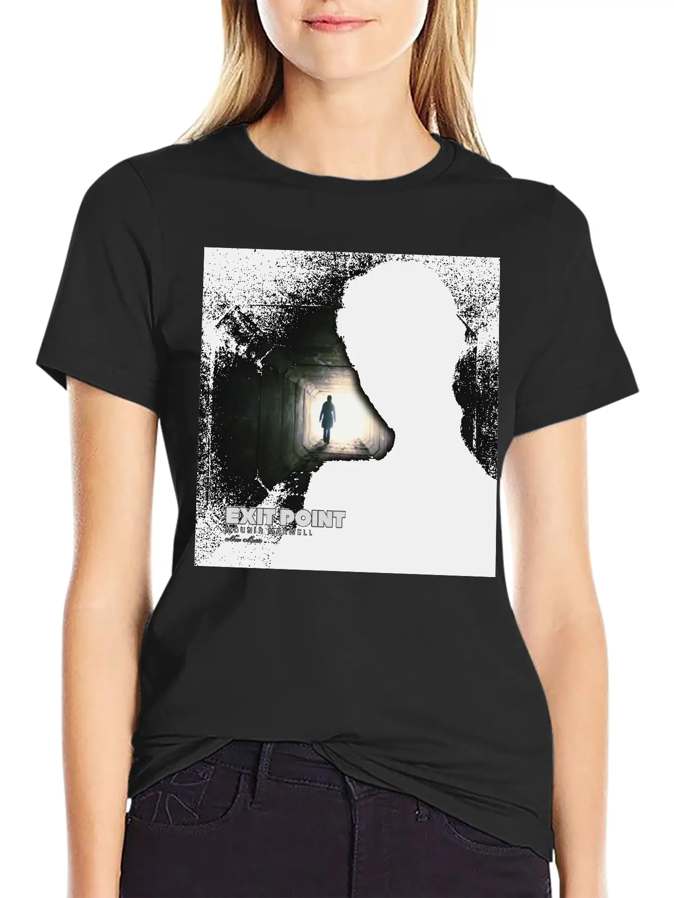 MOOKA - Exit Point - Letting Go Of The Negative Modern Fit Casual T-Shirt – Clean And Versatile Design
