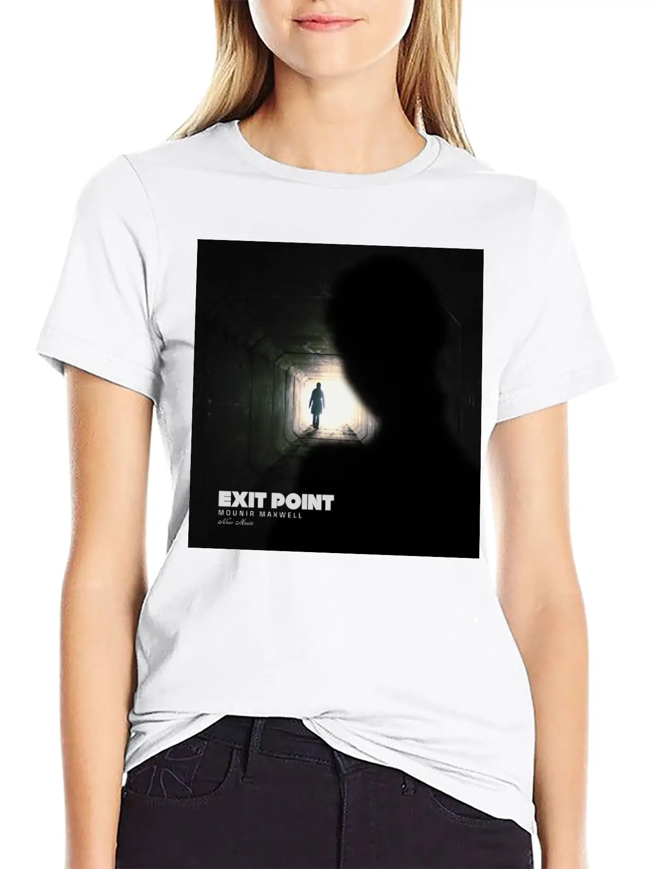 MOOKA - Exit Point - Letting Go Of The Negative Modern Fit Casual T-Shirt – Clean And Versatile Design