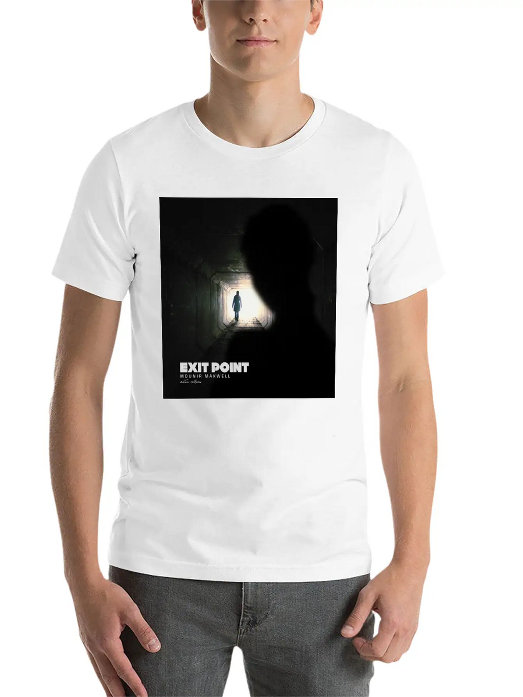 MOOKA - Exit Point - Letting Go Of The Negative Modern Fit Casual T-Shirt – Clean And Versatile Design