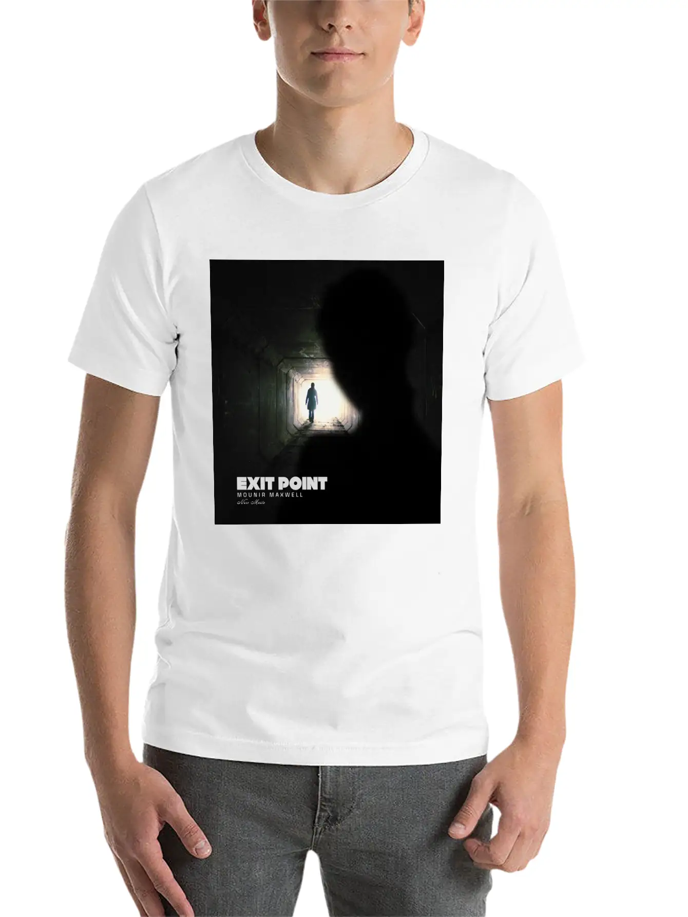 MOOKA - Exit Point - Letting Go Of The Negative Modern Fit Casual T-Shirt – Clean And Versatile Design