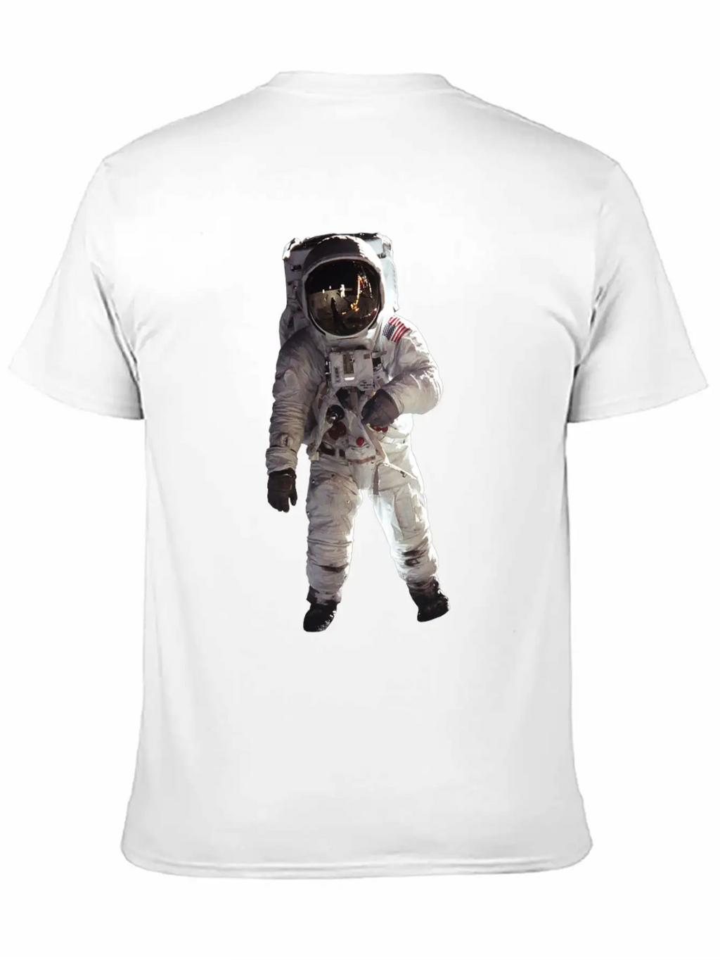 Moon Landing USA Space Astronaut Stylish Everyday T-Shirt – Unisex Basic Cotton Tee