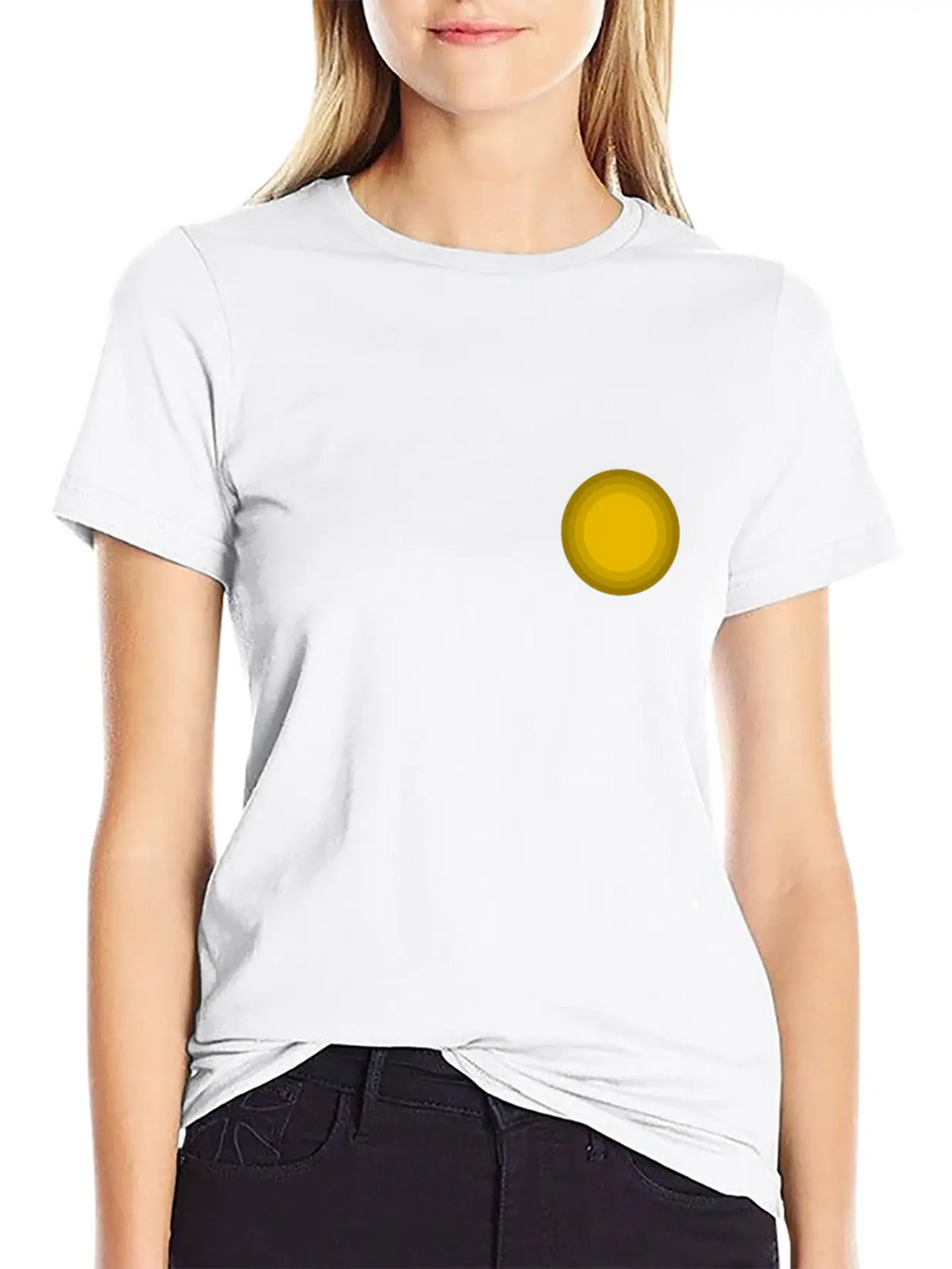 Moon Modern Fit Casual T-Shirt – Clean And Versatile Design