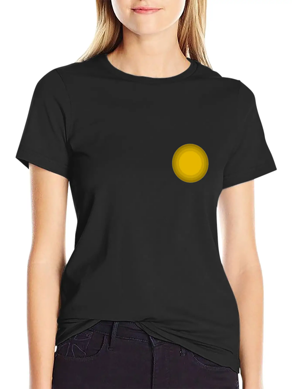 Moon Modern Fit Casual T-Shirt – Clean And Versatile Design