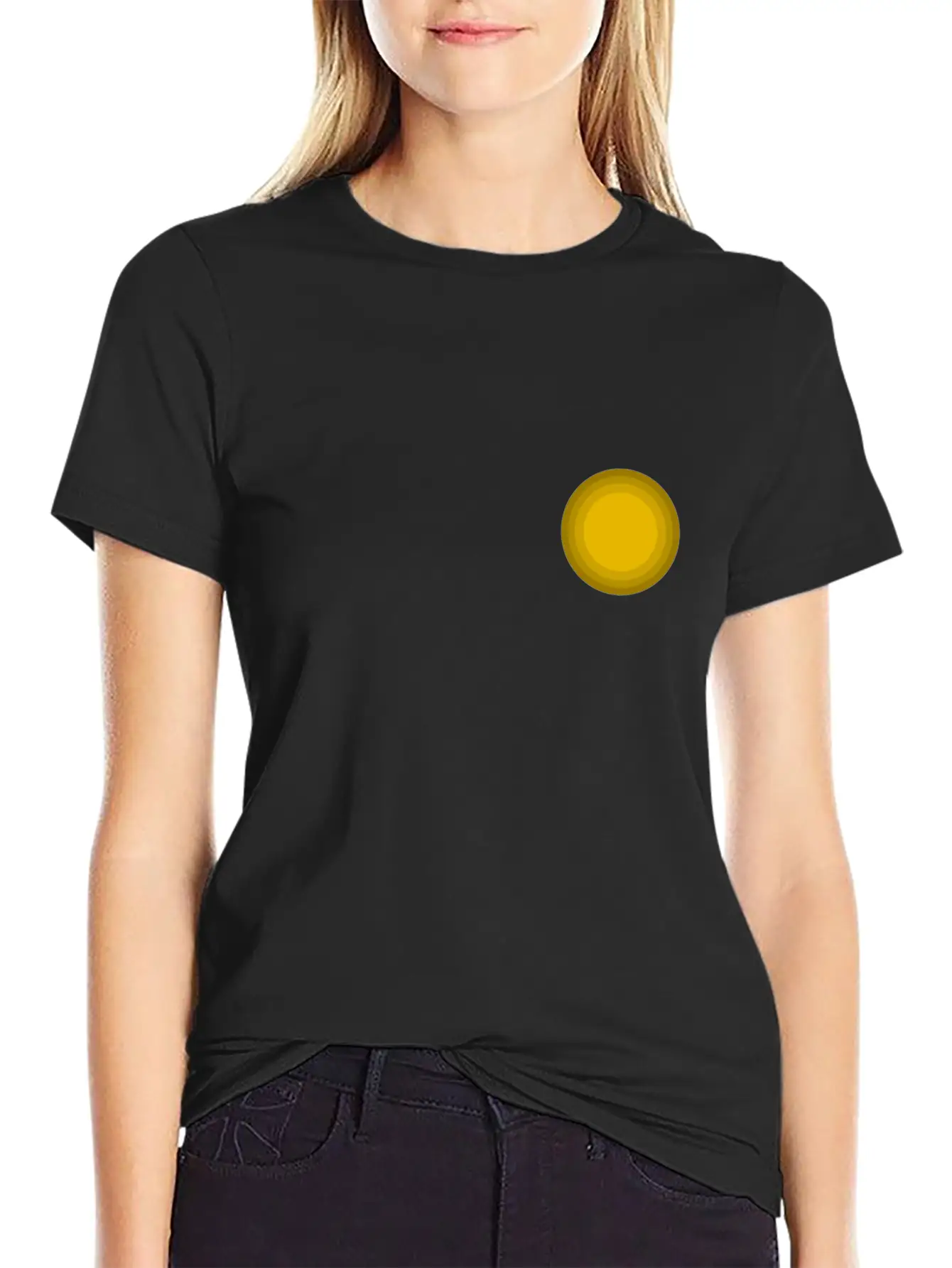 Moon Modern Fit Casual T-Shirt – Clean And Versatile Design