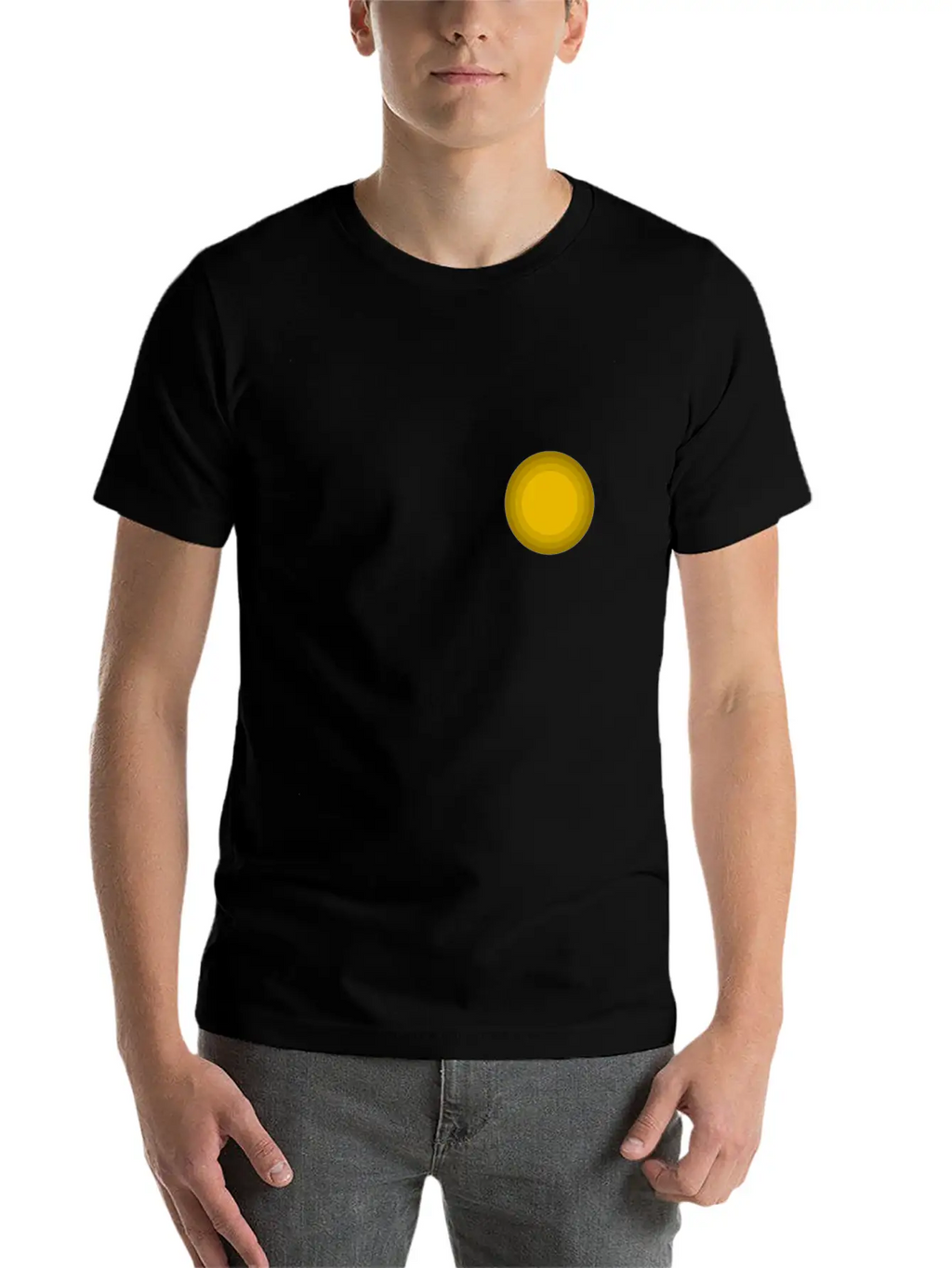 Moon Modern Fit Casual T-Shirt – Clean And Versatile Design