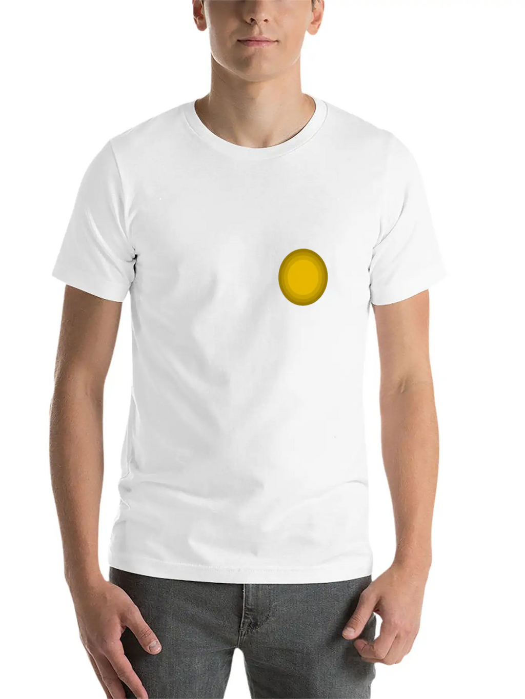 Moon Modern Fit Casual T-Shirt – Clean And Versatile Design